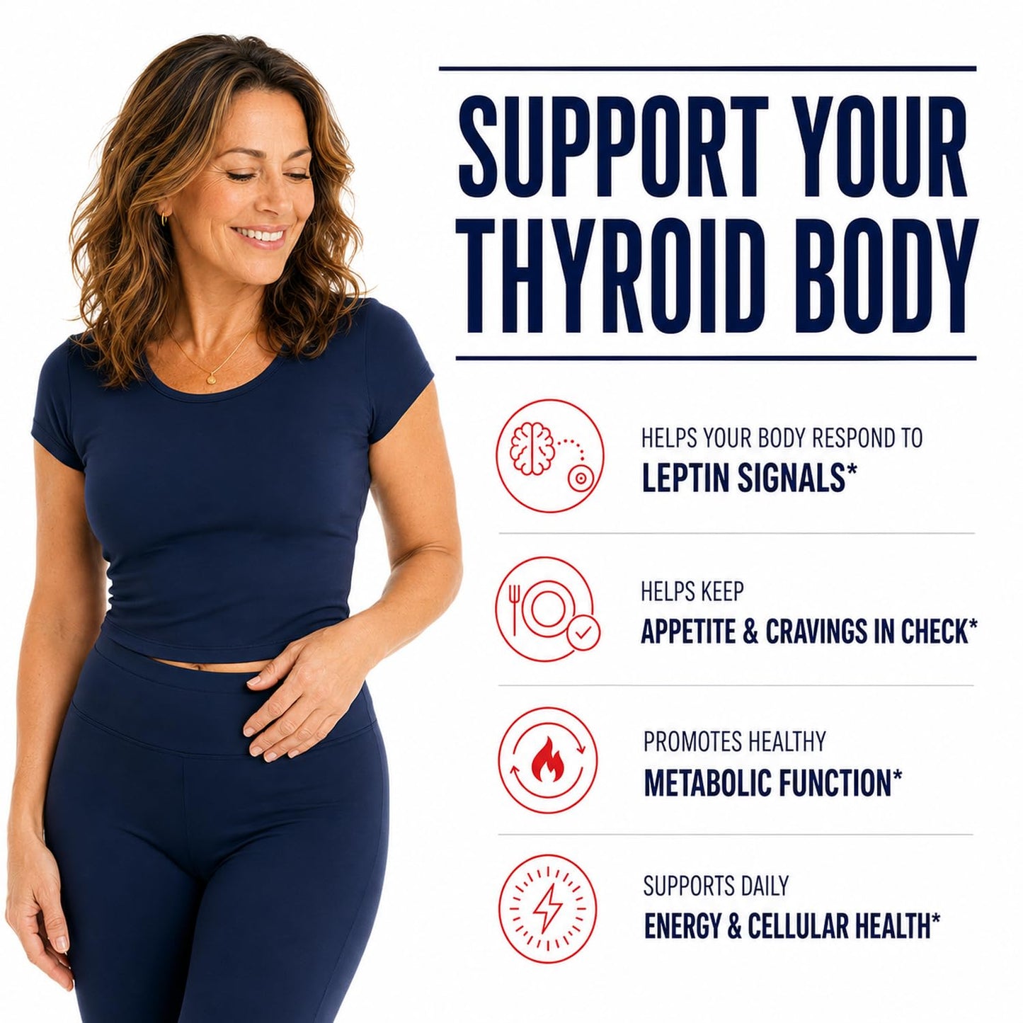 Dr. Westin Childs Thyroid Leptin Balance – Natural Leptin Sensitizer Support Supplement for Women & Men, Thyroid, Metabolic Health, Vitality, Energy, Focus with Glycosaminoglycans, Vitamin C Capsules, 60 Count
