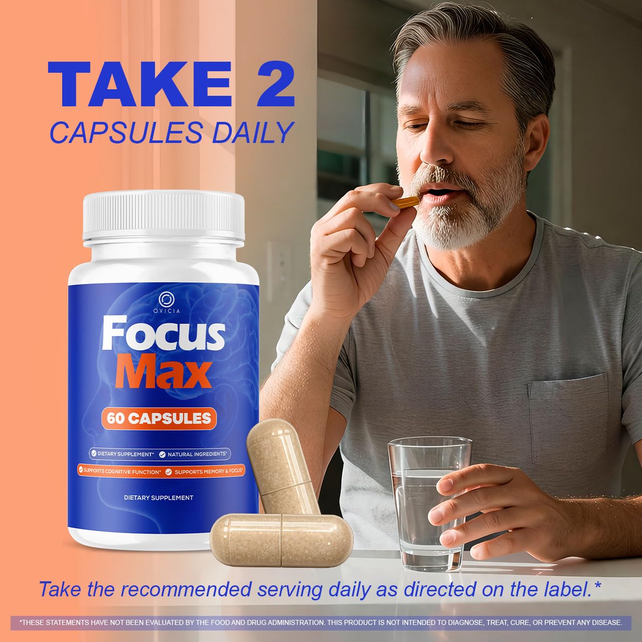 OVICIA Focus Max Capsules 120 Capsules
