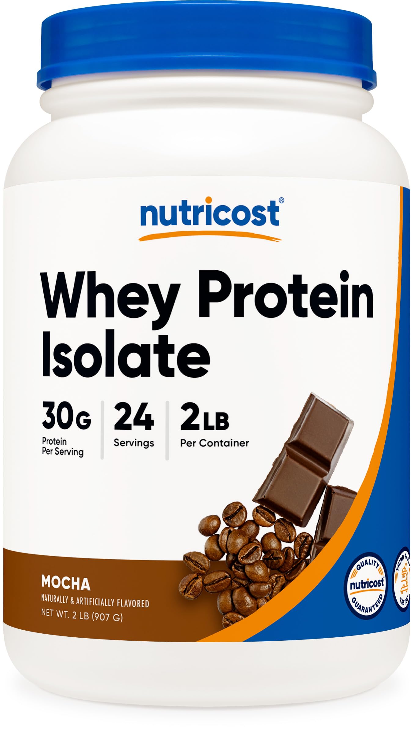 Nutricost Whey Protein Isolate Powder, 32 Servings