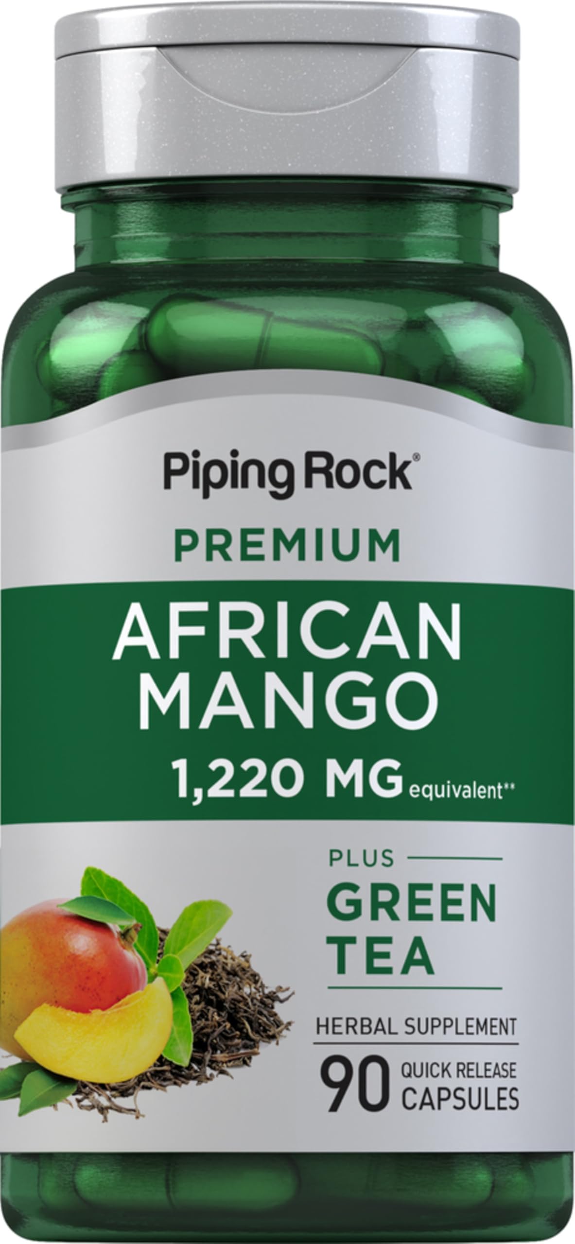 Piping Rock African Mango Seed Extract Capsule 90 Capsules