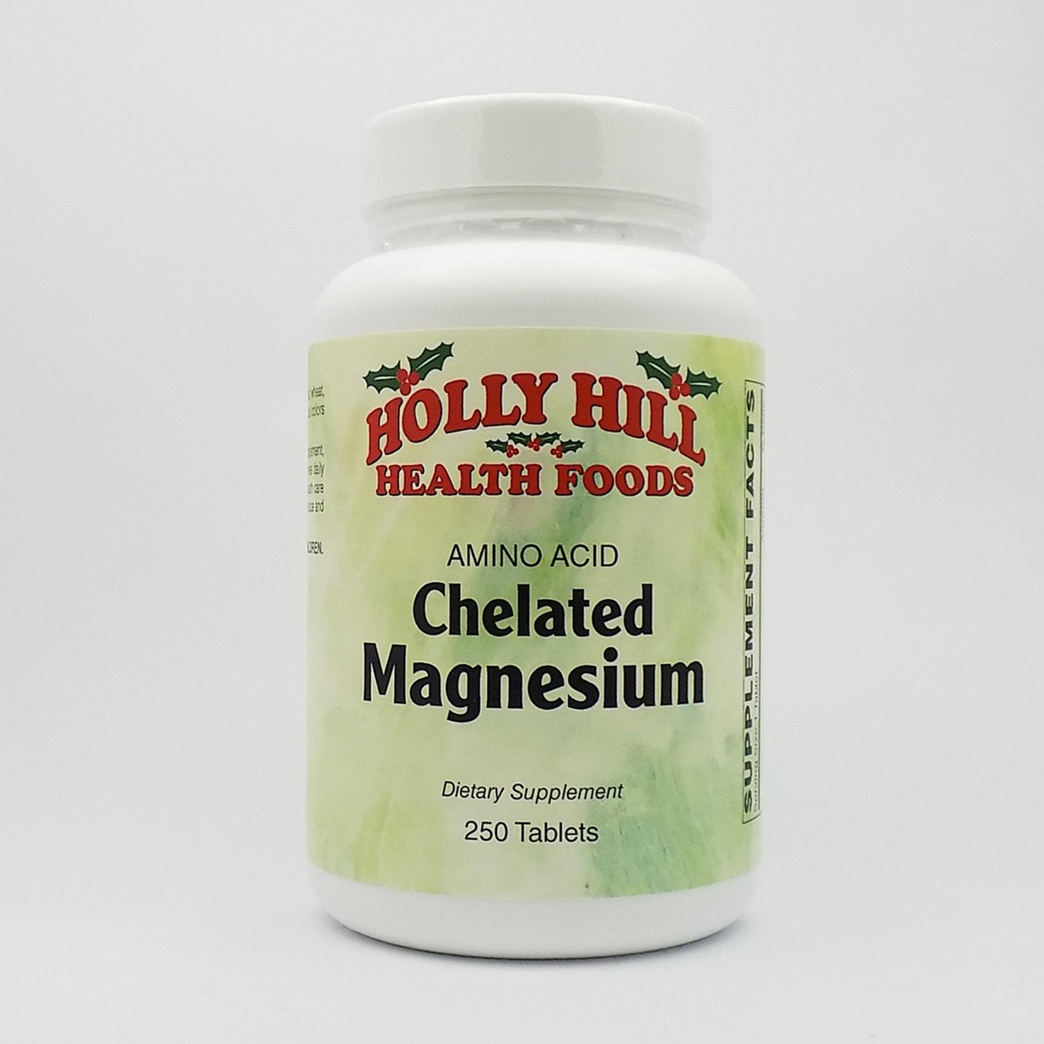 Holly Hill Health Foods Chelated Magnesium Tablets, 250
