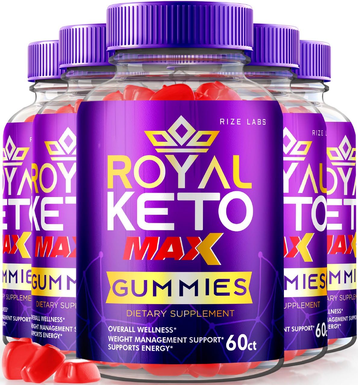 Rize Labs Royal Keto Gummies 300 Gummies
