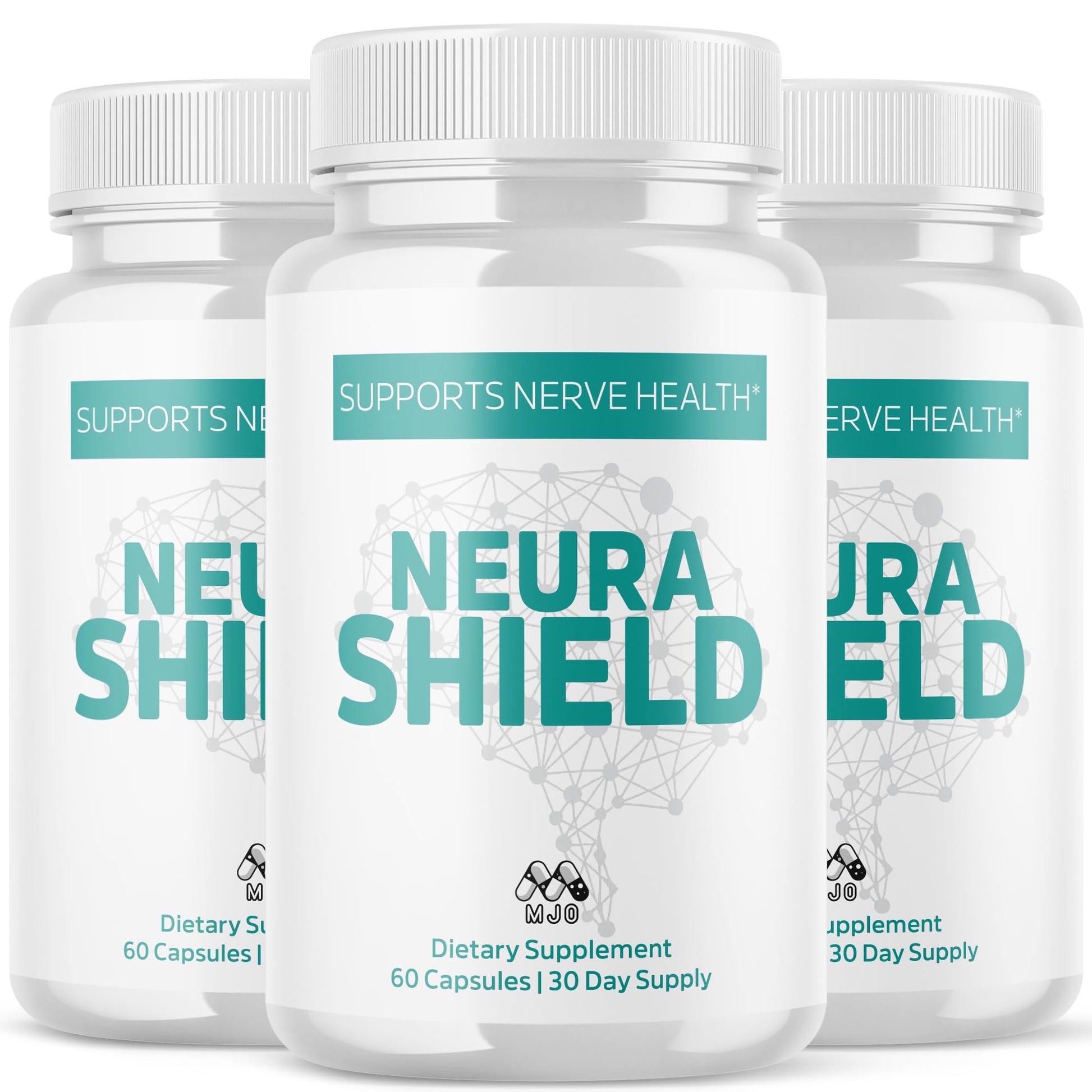 MJO Neura Shield Capsules, 180 Capsules