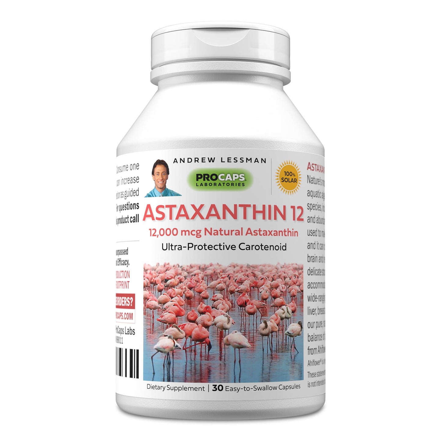 ANDREW LESSMAN Astaxanthin 12mg Capsule 30 Count