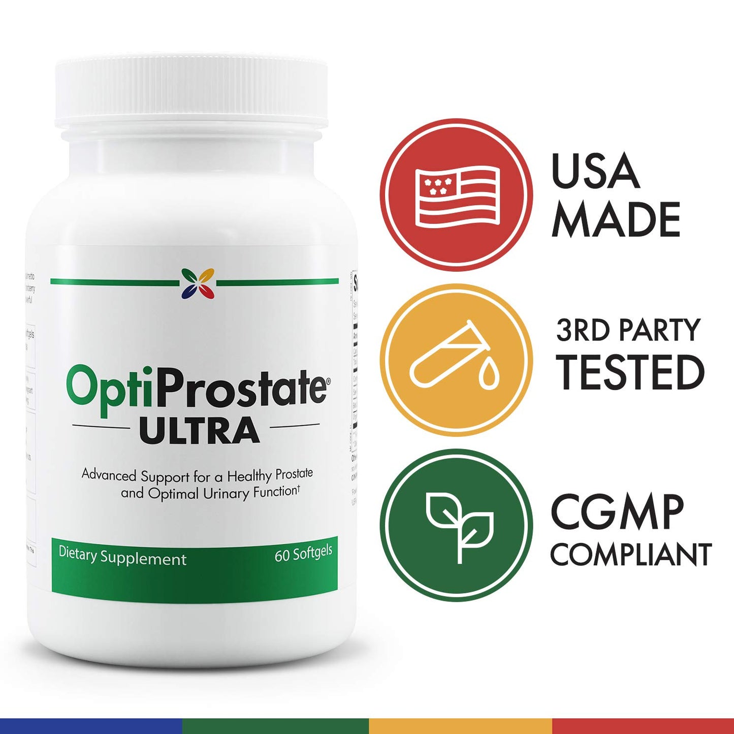 Stop Aging Now OptiProstate Ultra Saw Palmetto & Beta Sitosterol Powder 60 Count