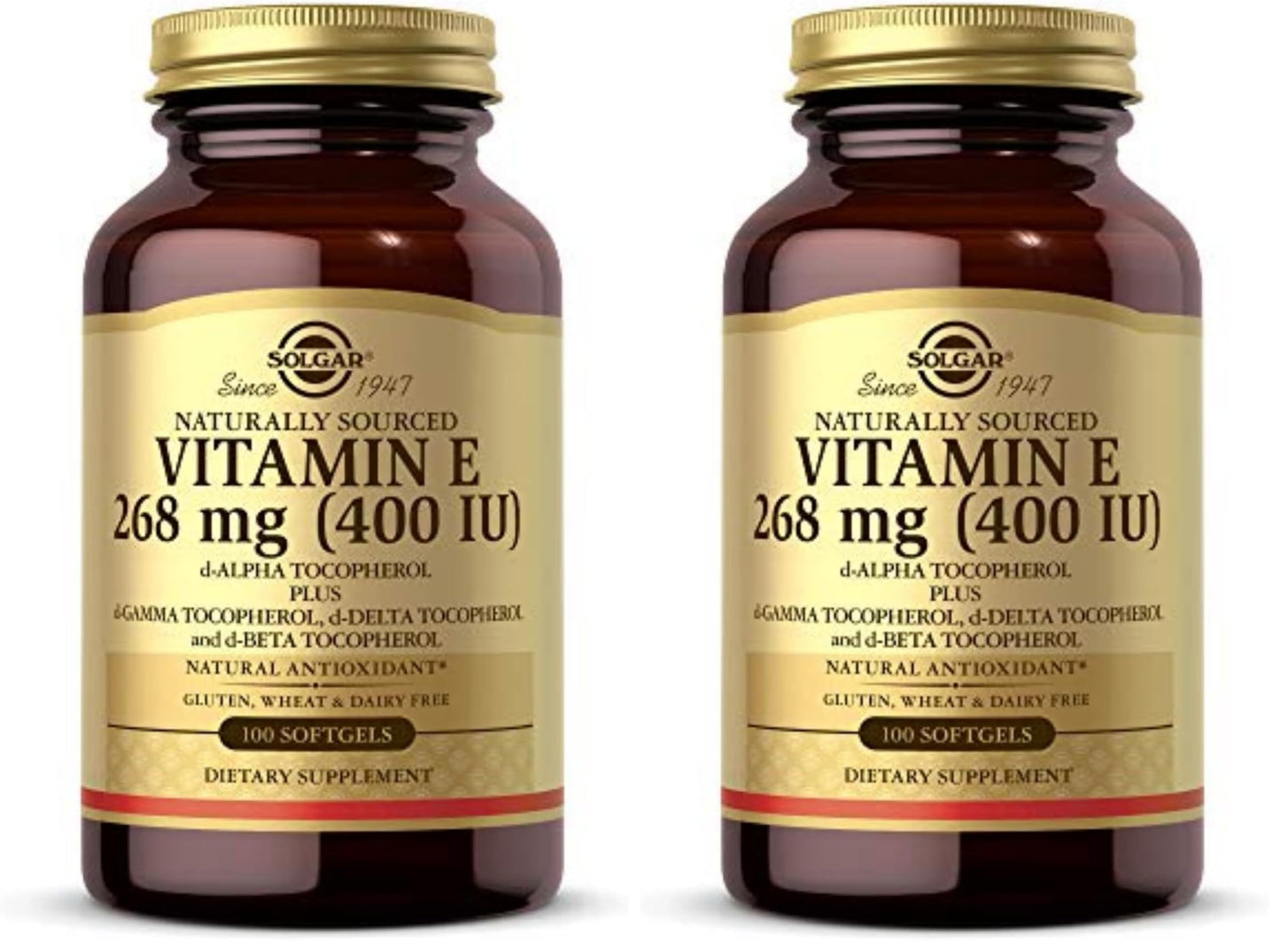 Solgar Vitamin E Softgels 200 Softgels
