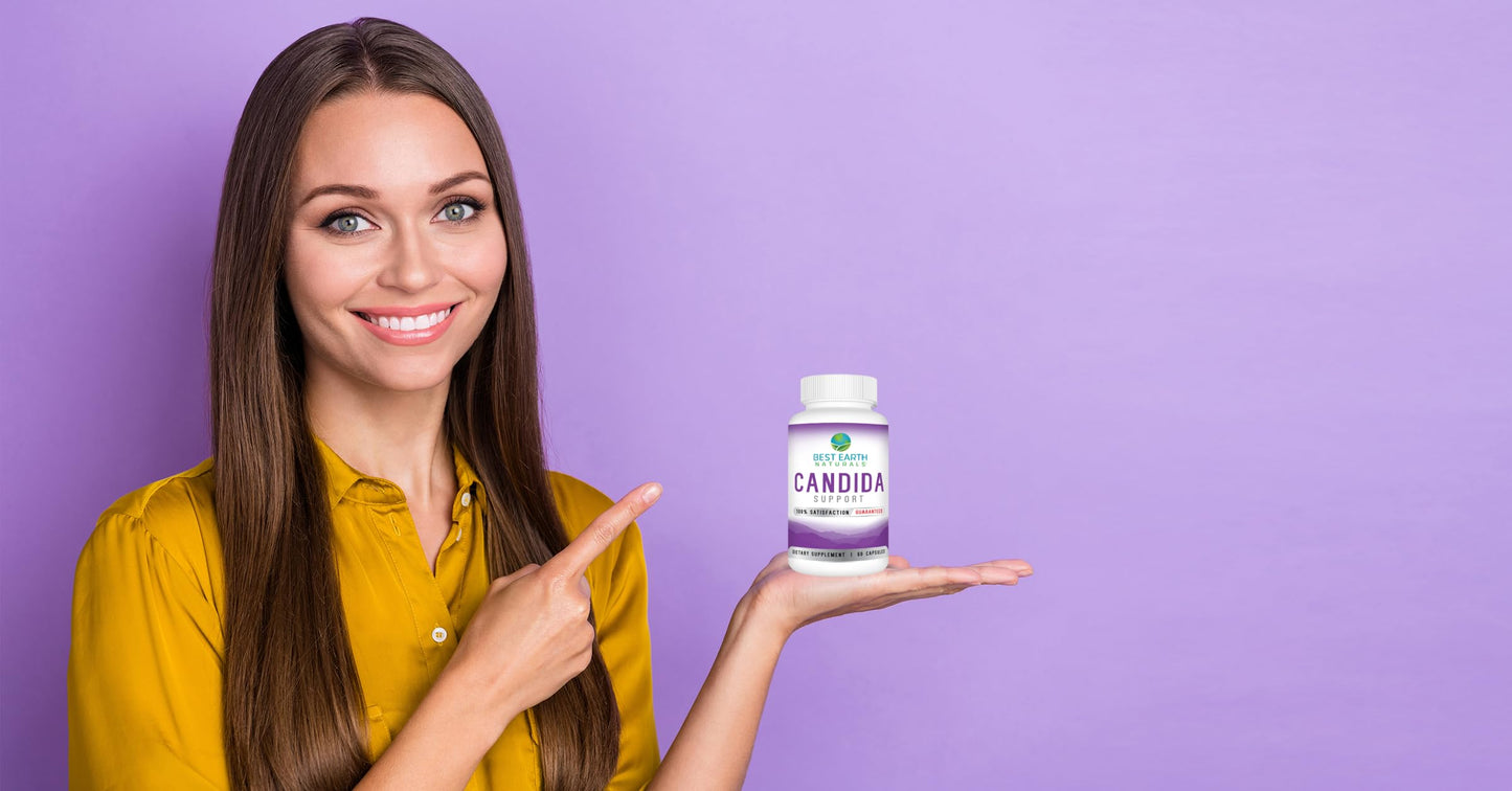 Best Earth Naturals Candida Support Supplement Capsule 60 Count