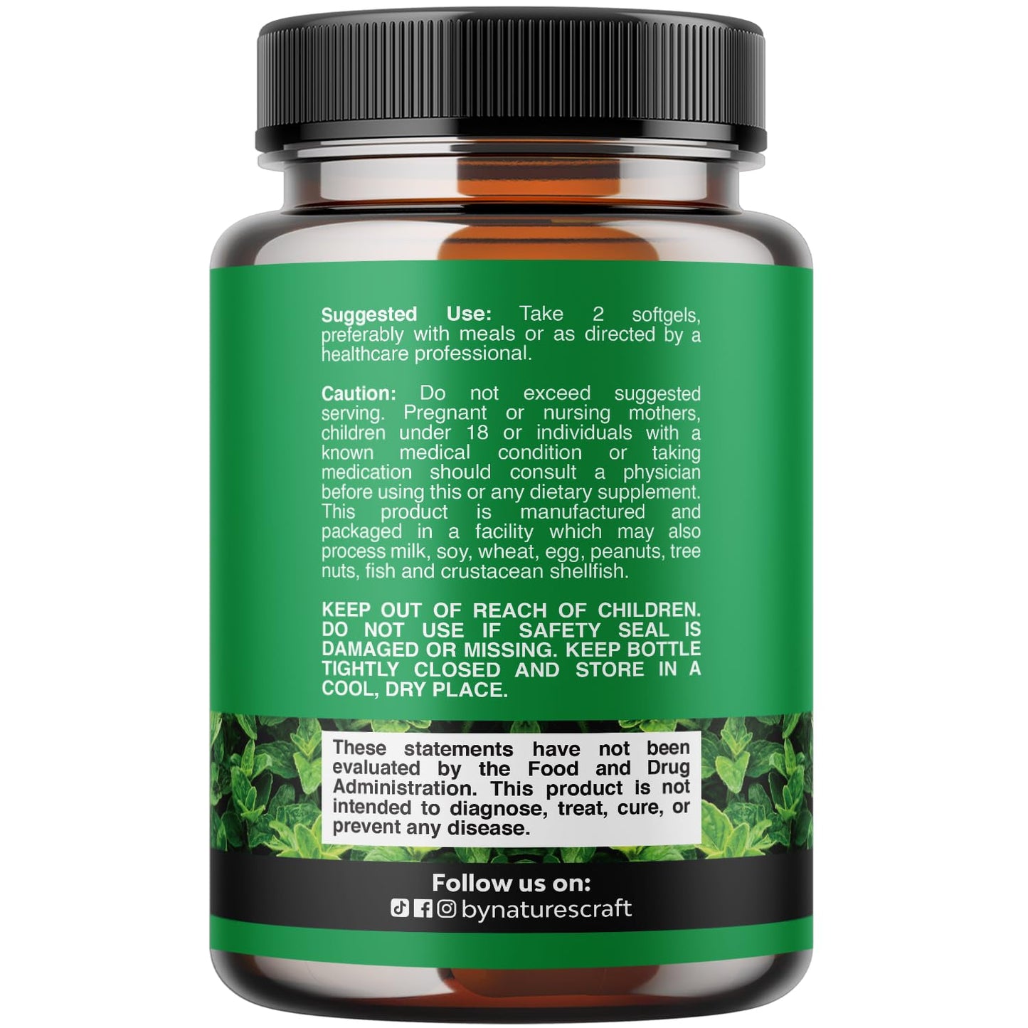 Natures Craft Wild Oregano Oil Softgels 180 Count