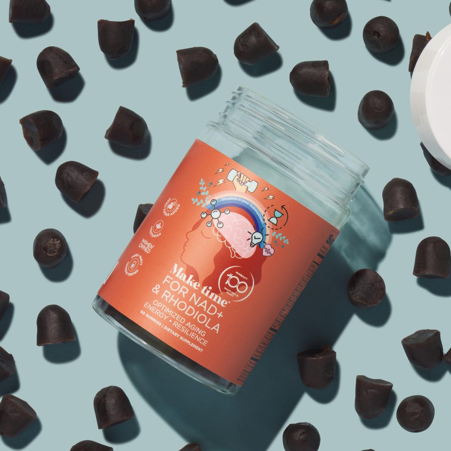 MAKE TIME NAD+ Supplement Gummies 60 Count