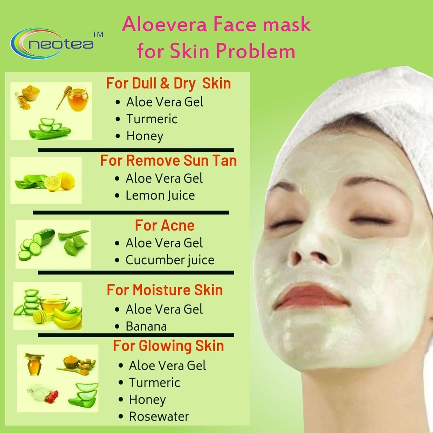 neotea Aloe Vera Powder 3.52 oz