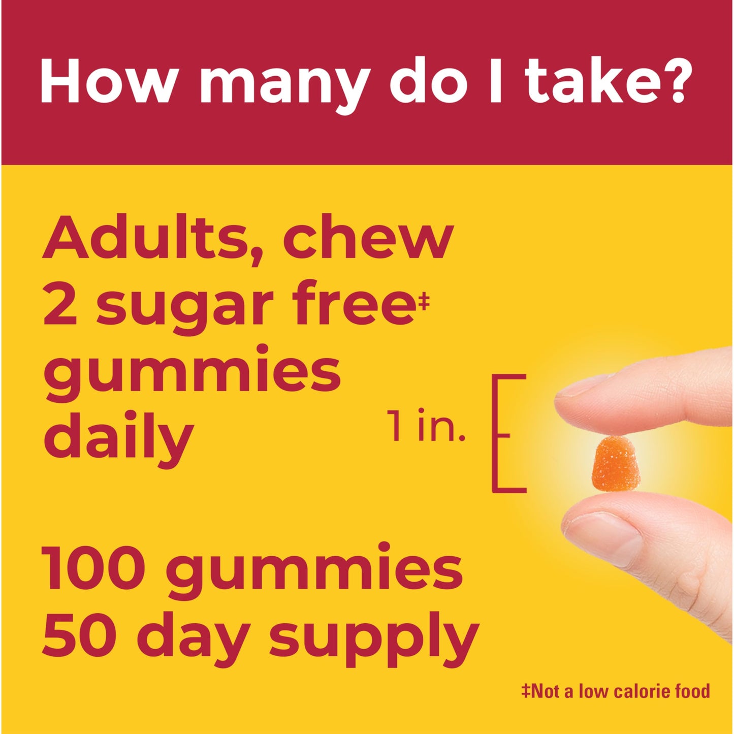 Nature Made Zero Sugar Vitamin C Gummies 100 Gummies