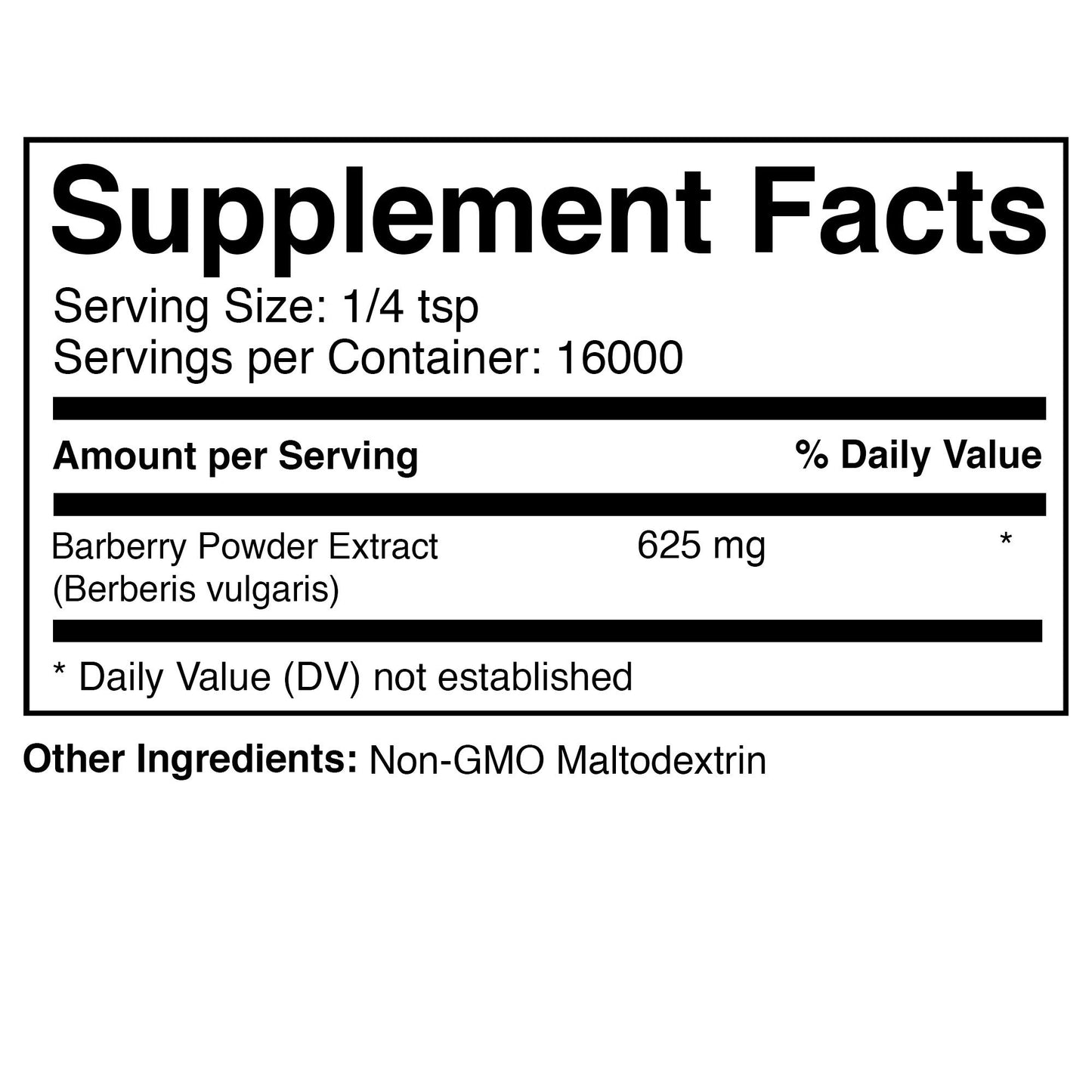 Prescribed For Life Barberry Powder 4:1, Oregon Grape Root Supplement Berberis vulgaris, 352.74 Ounce