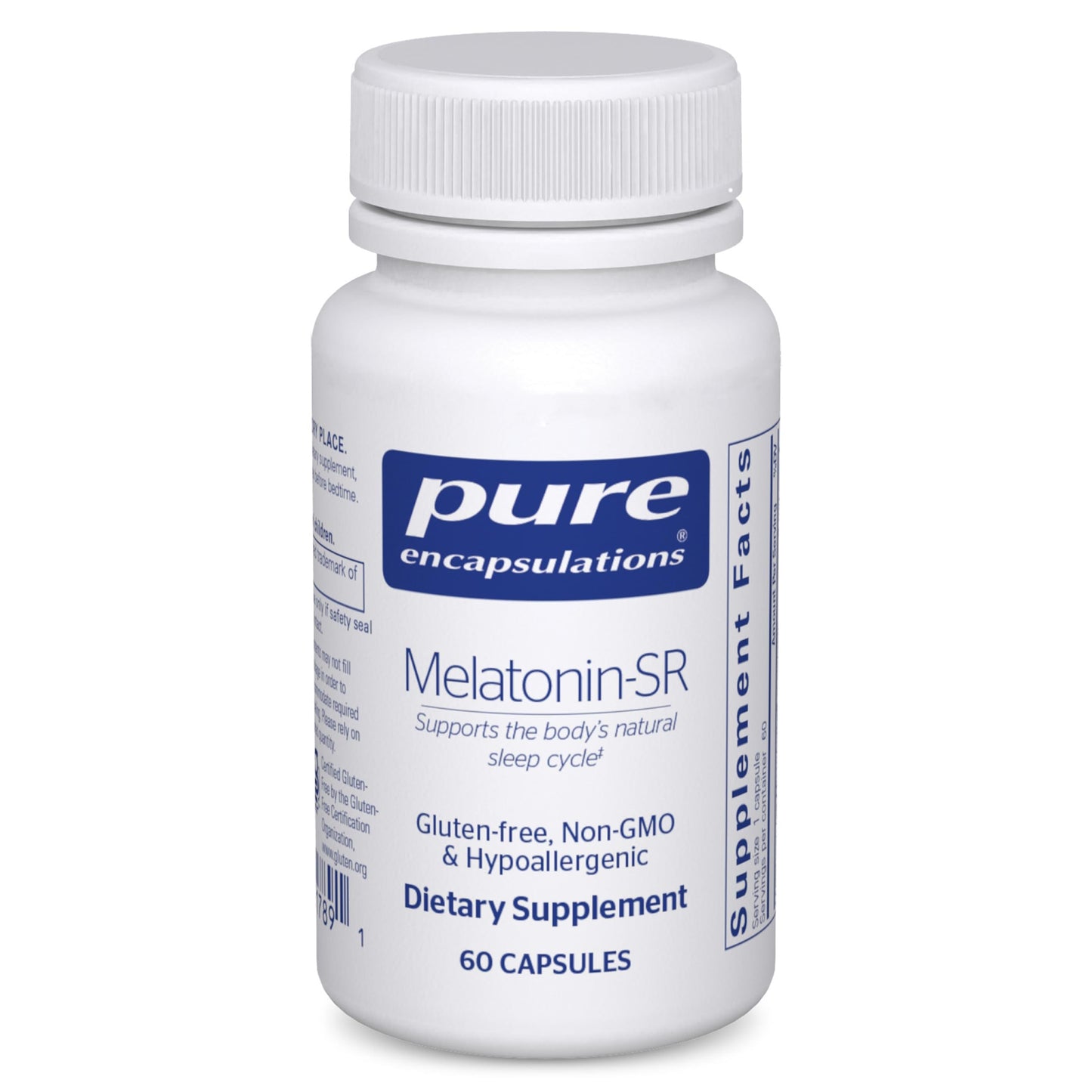 Pure Encapsulations Melatonin-SR Extended Release Melatonin Capsule, 60 Capsules