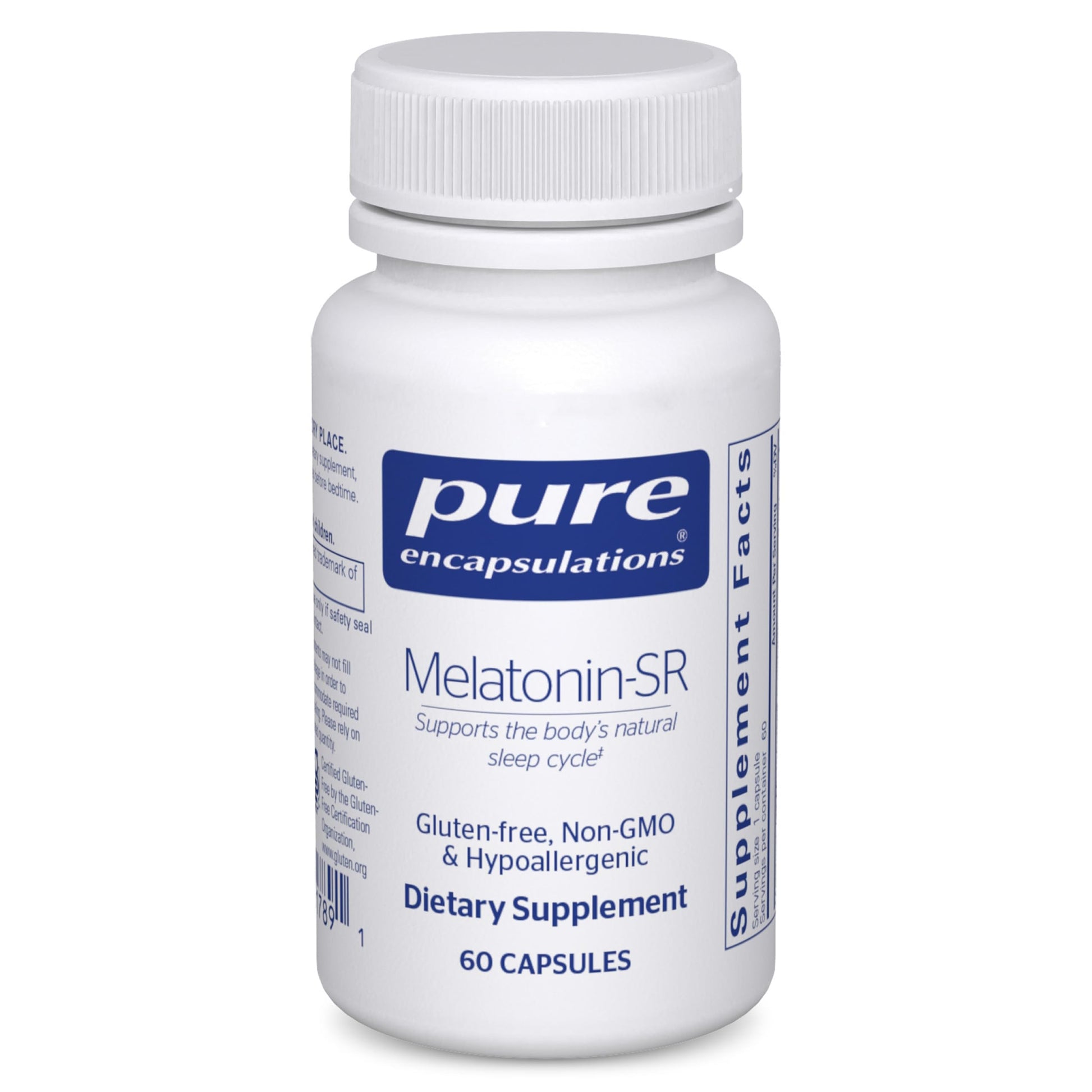 Pure Encapsulations Melatonin-SR Extended Release Melatonin Capsule, 60 Capsules
