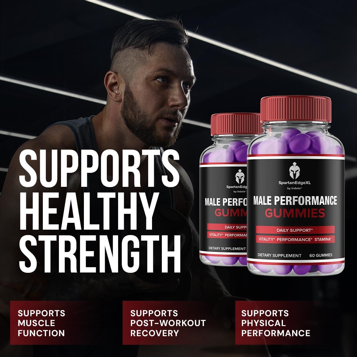 Indelo SpartanEdgeXL – Advanced Formula for Daily Health Support 180 Capsules