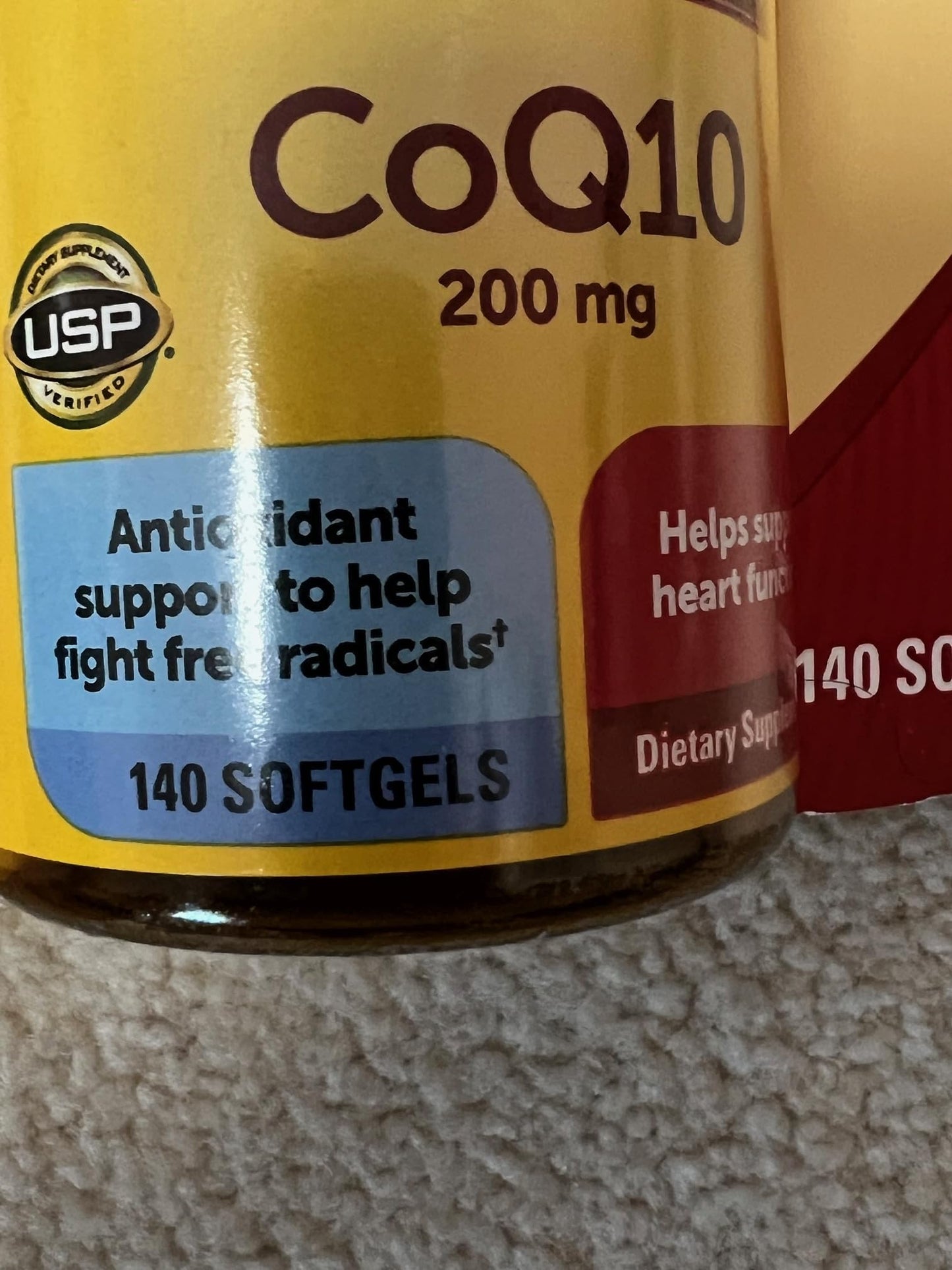 Generic CoQ10 Softgels 140 Count