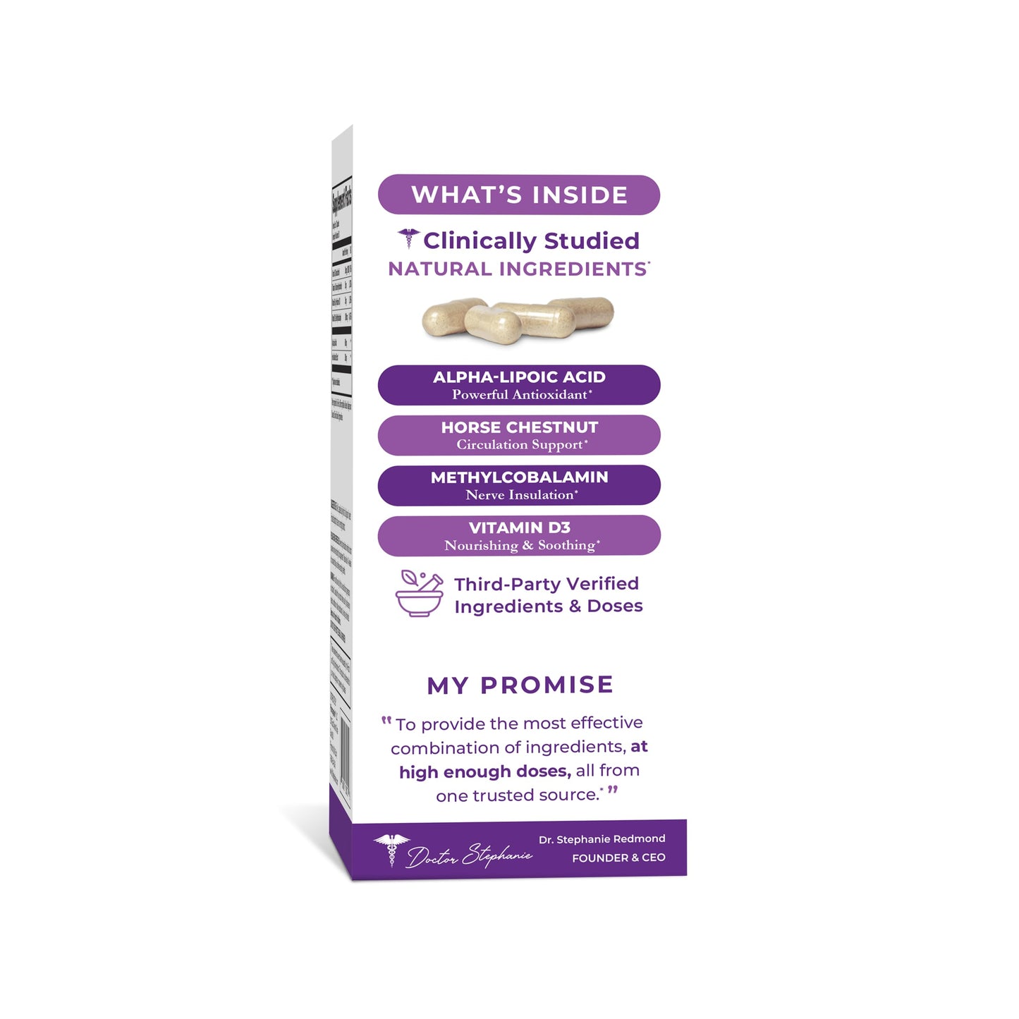 Pharmaganics Nerve Miracle Maximum Strength Supplement Capsule, 2 Capsules