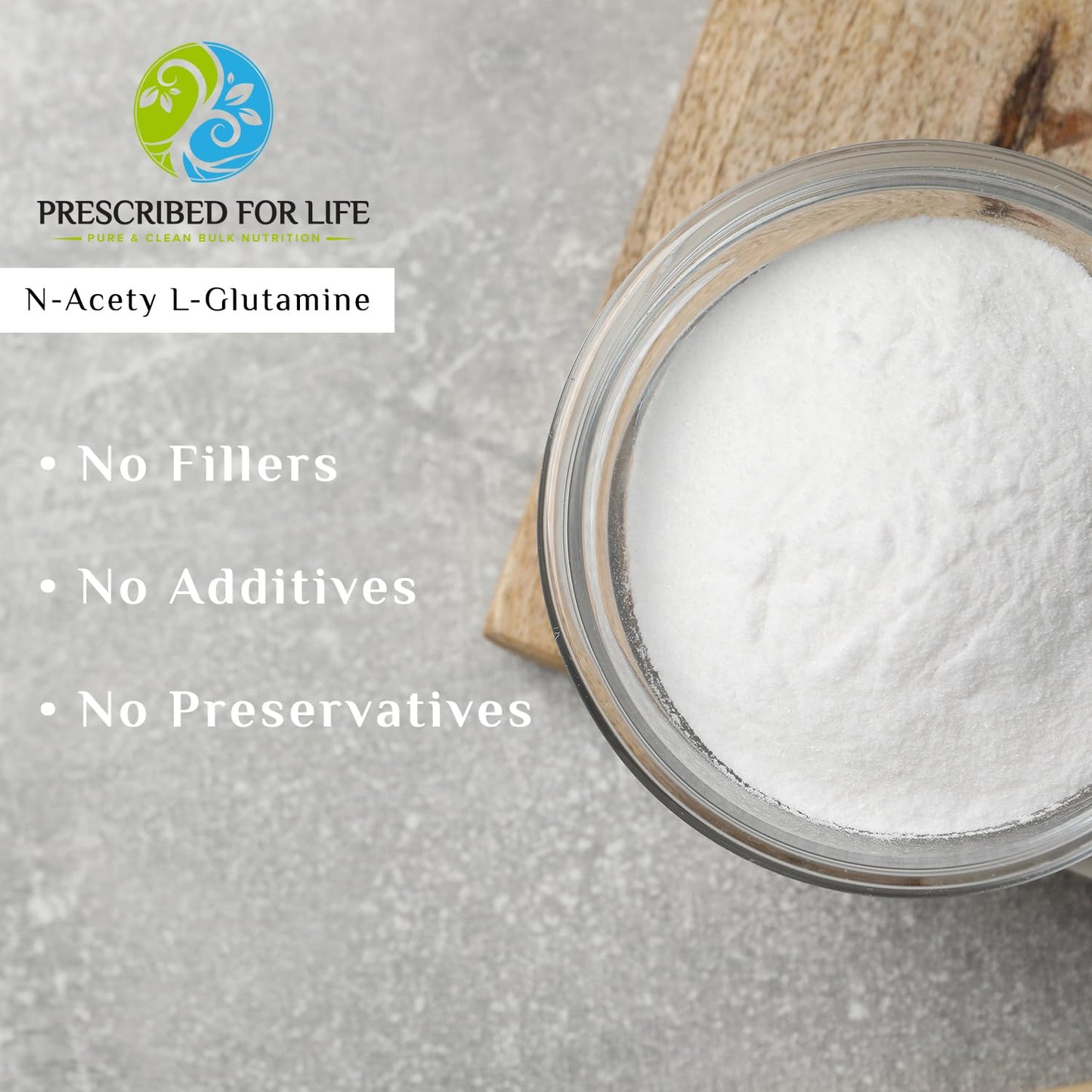 Prescribed For Life N Acetyl L Glutamine Powder, 176.3698
