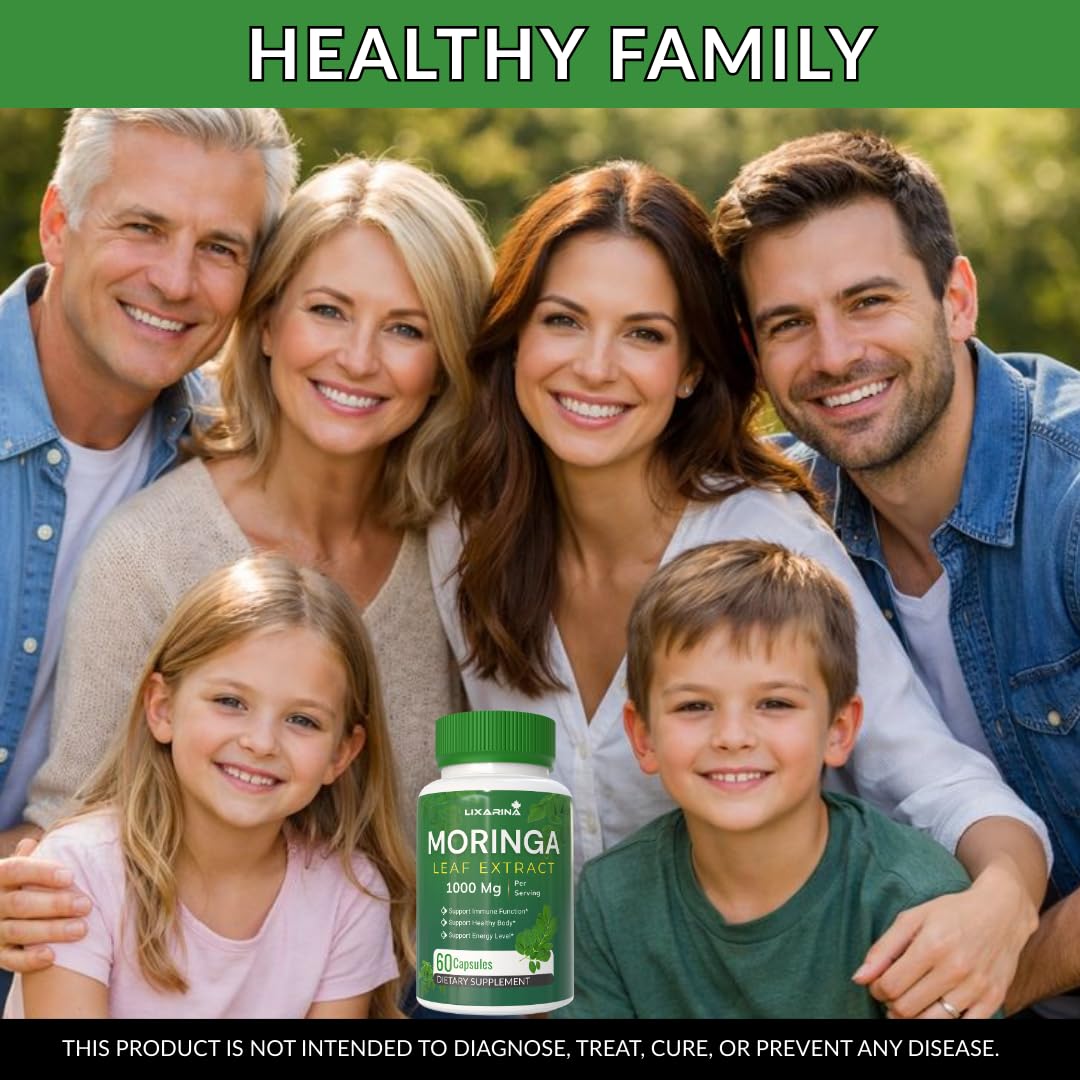 LIXARINA Moringa Capsules, 300 Capsules