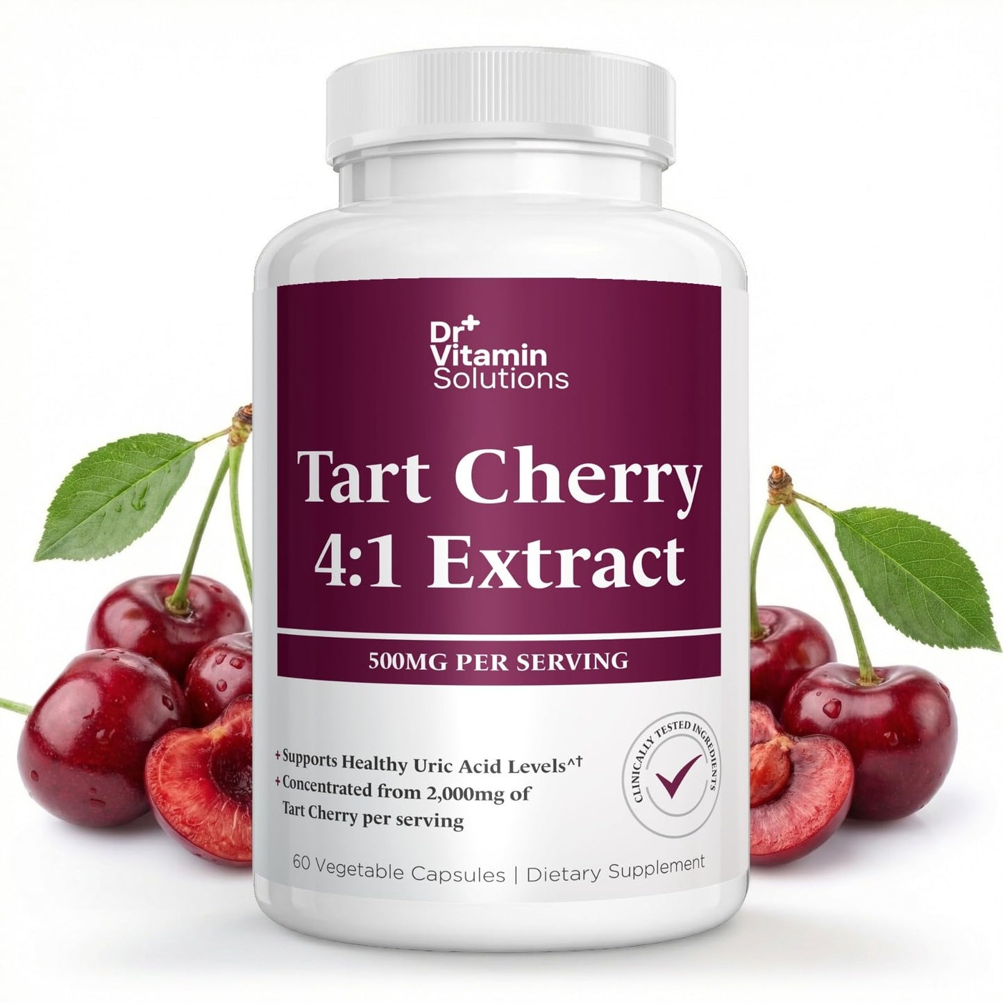 DR VITAMIN SOLUTIONS Tart Cherry Extract 60 Capsules