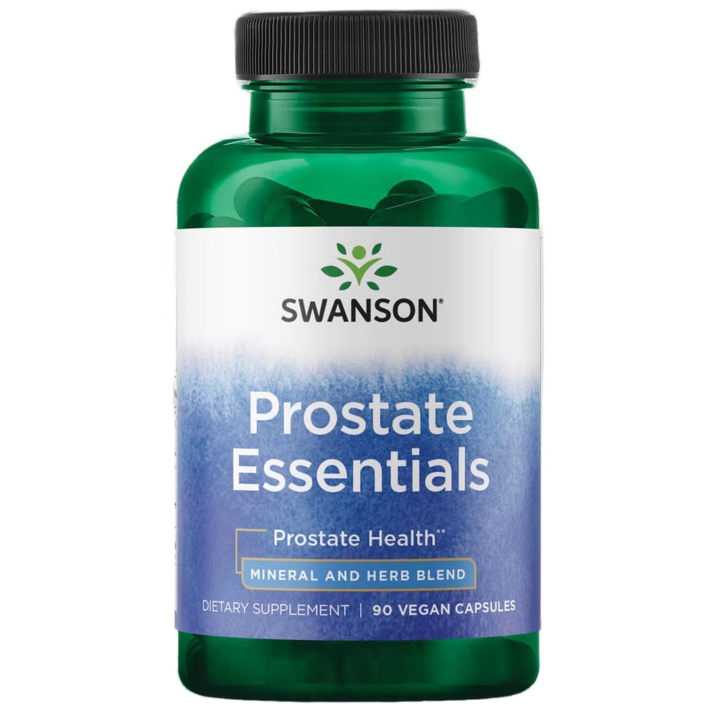Swanson Prostate Essentials Zinc and Saw Palmetto Formula Capsules, 90 Count