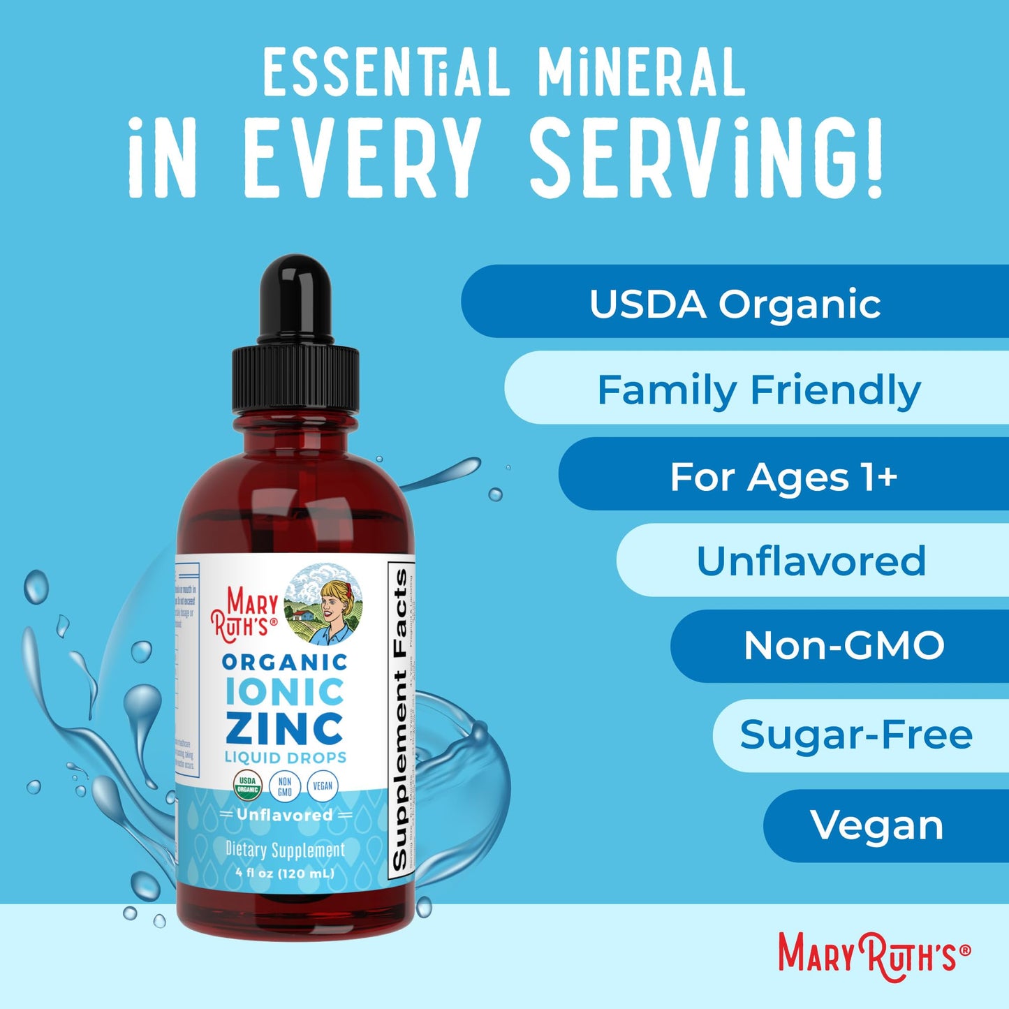 MaryRuth's Organics Cranberry Gummies & Zinc Drops