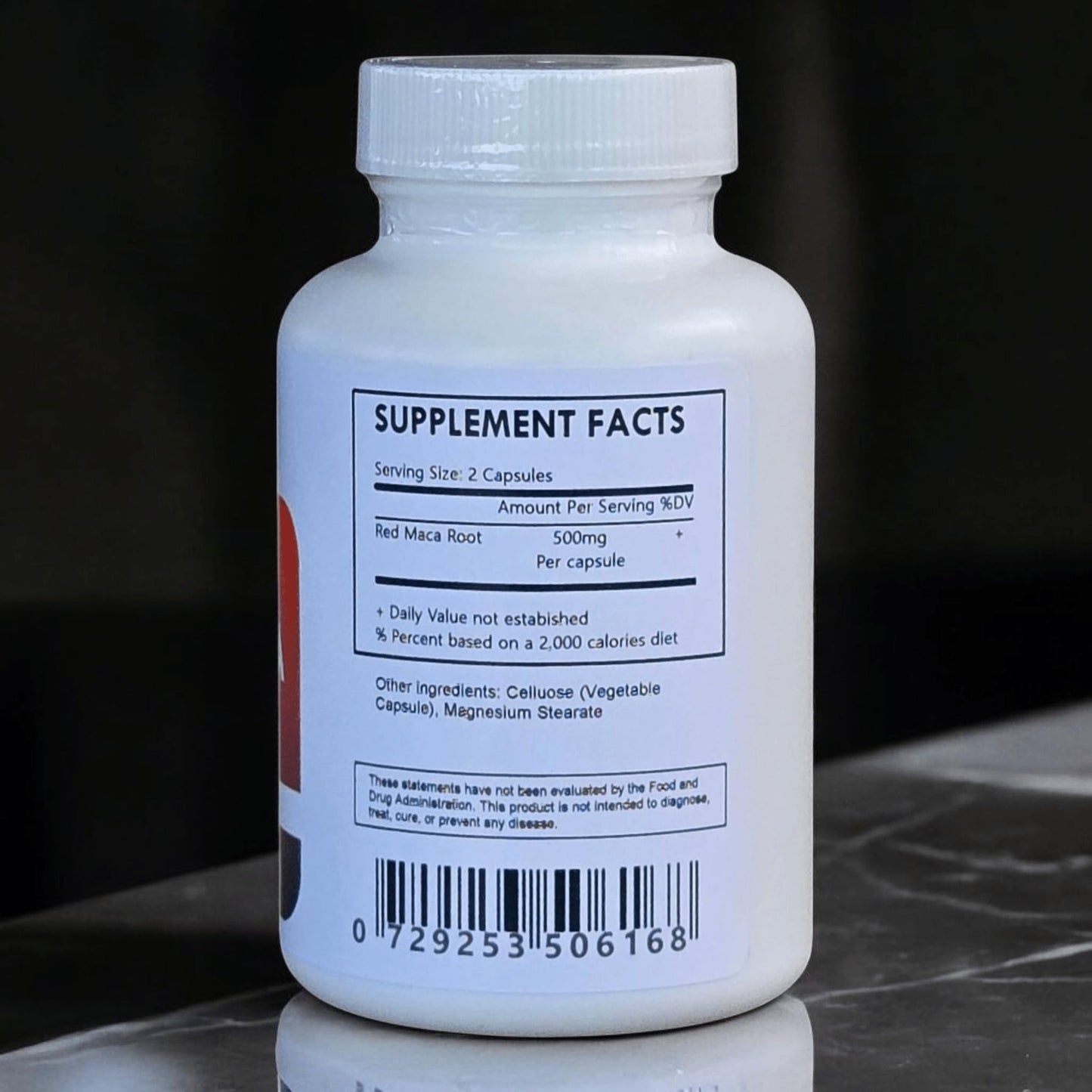 Generic Red Maca Root Capsules, 240 Capsules