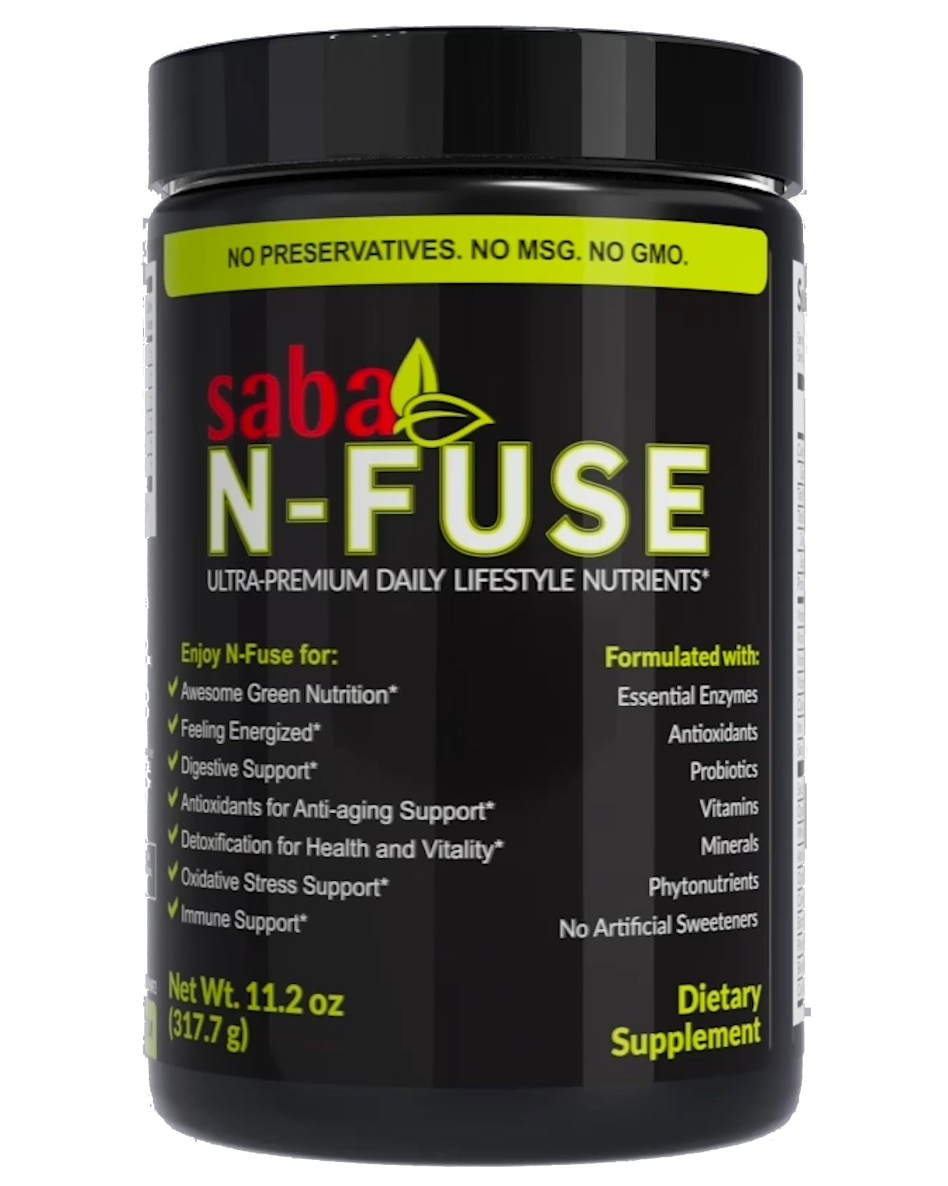 Saba N-Fuse™ Super Greens Powder, 318