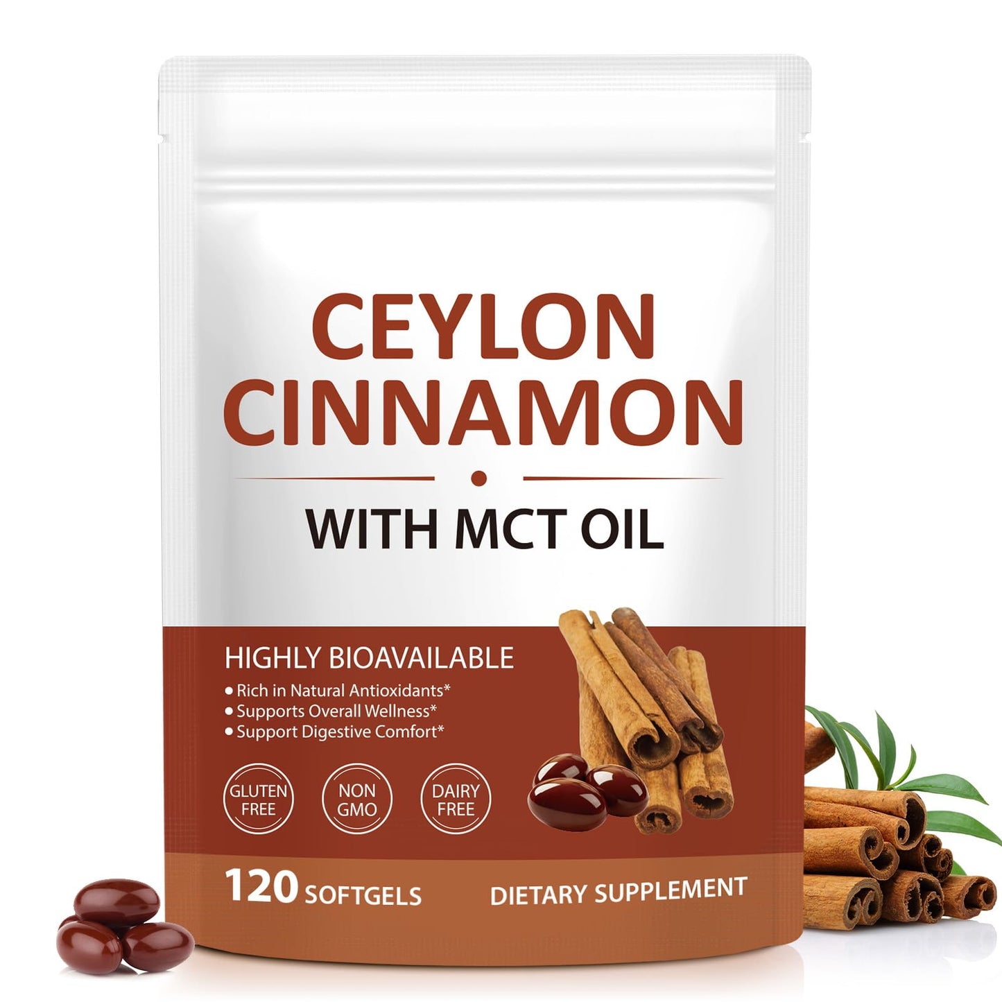 Acorn + Oak Ceylon Cinnamon Gummy 90 Count