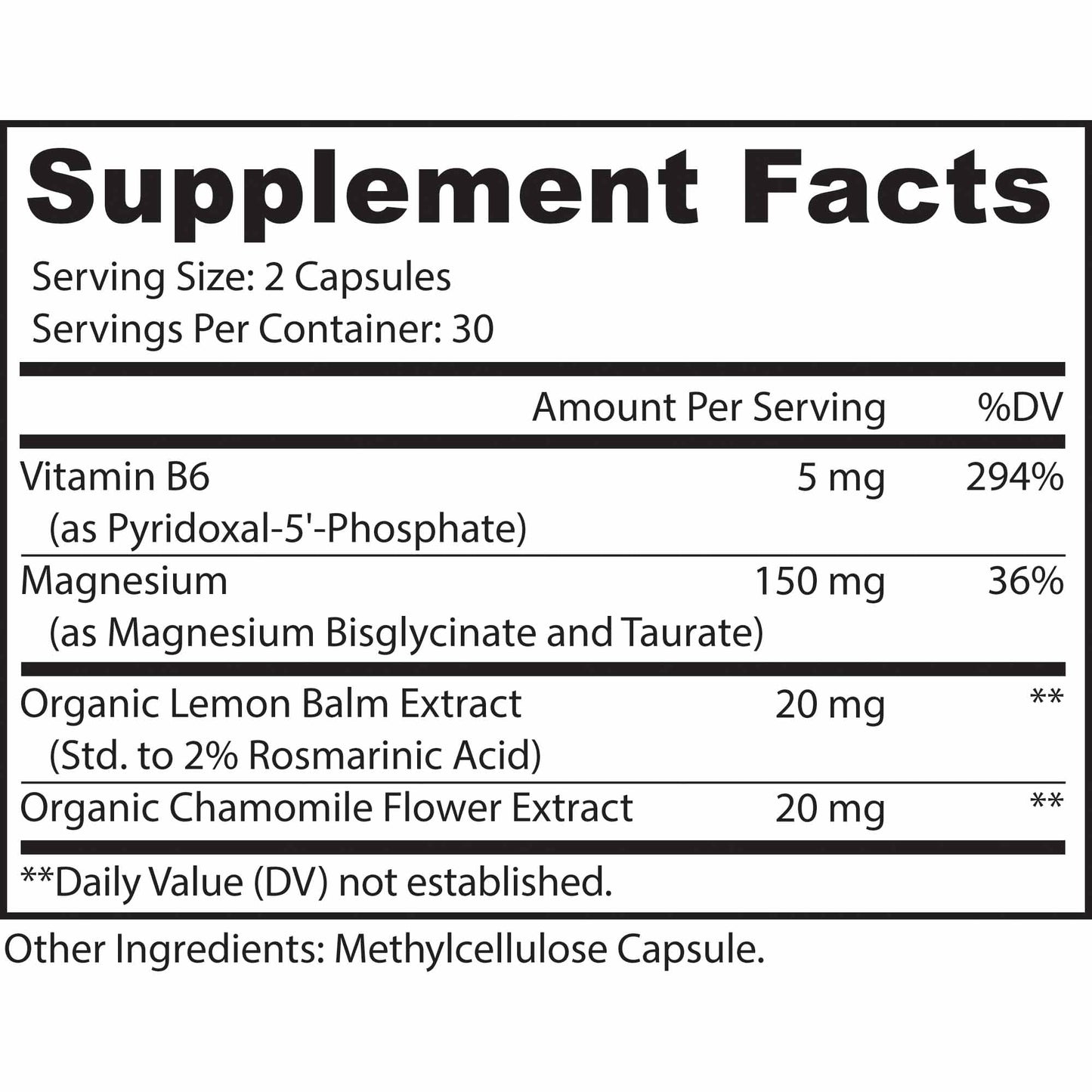 MoxyVites MagniRest PM Magnesium Complex for Women & Men 60 Capsules
