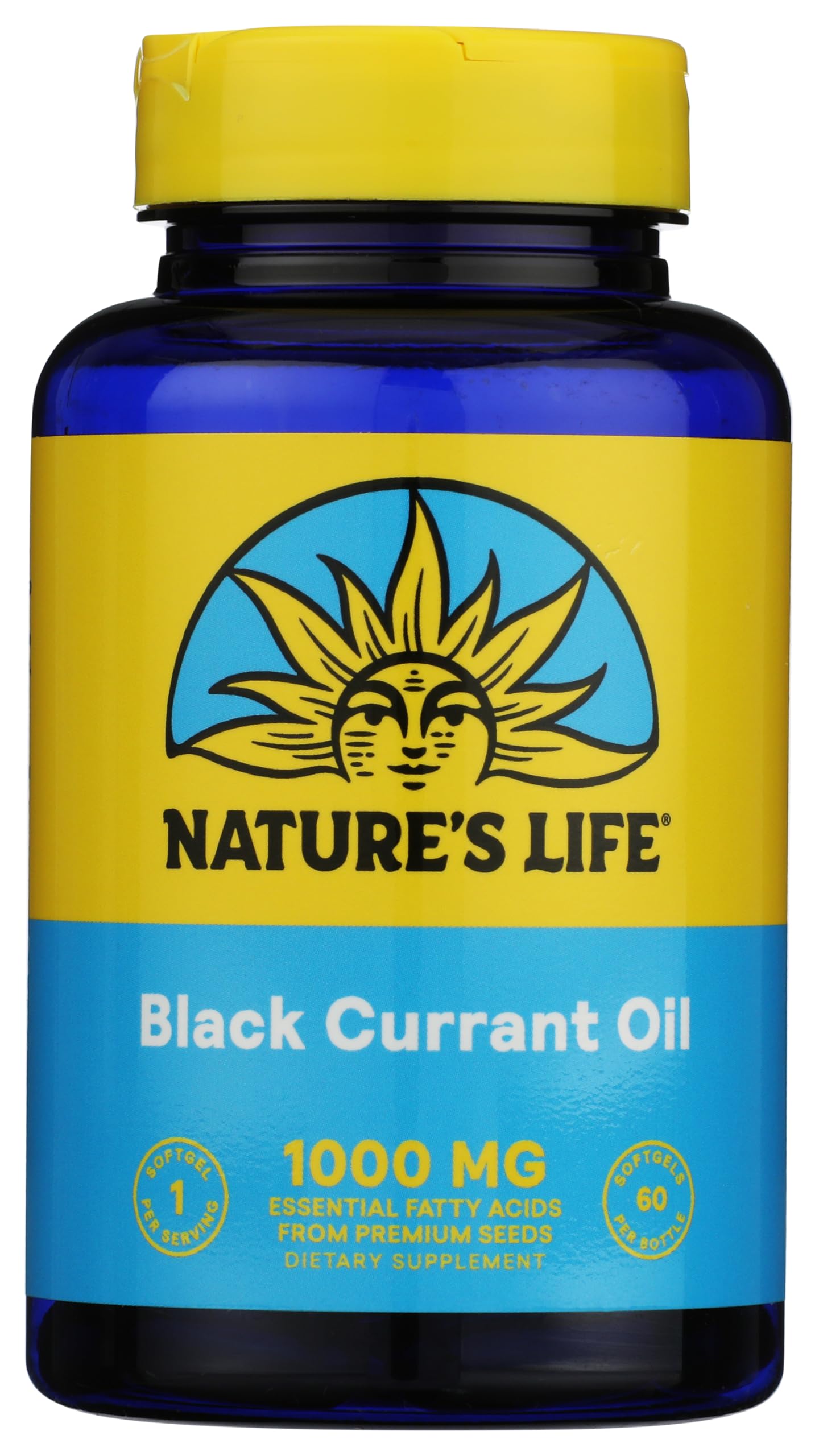 Health From The Sun Black Currant Oil Softgels 60