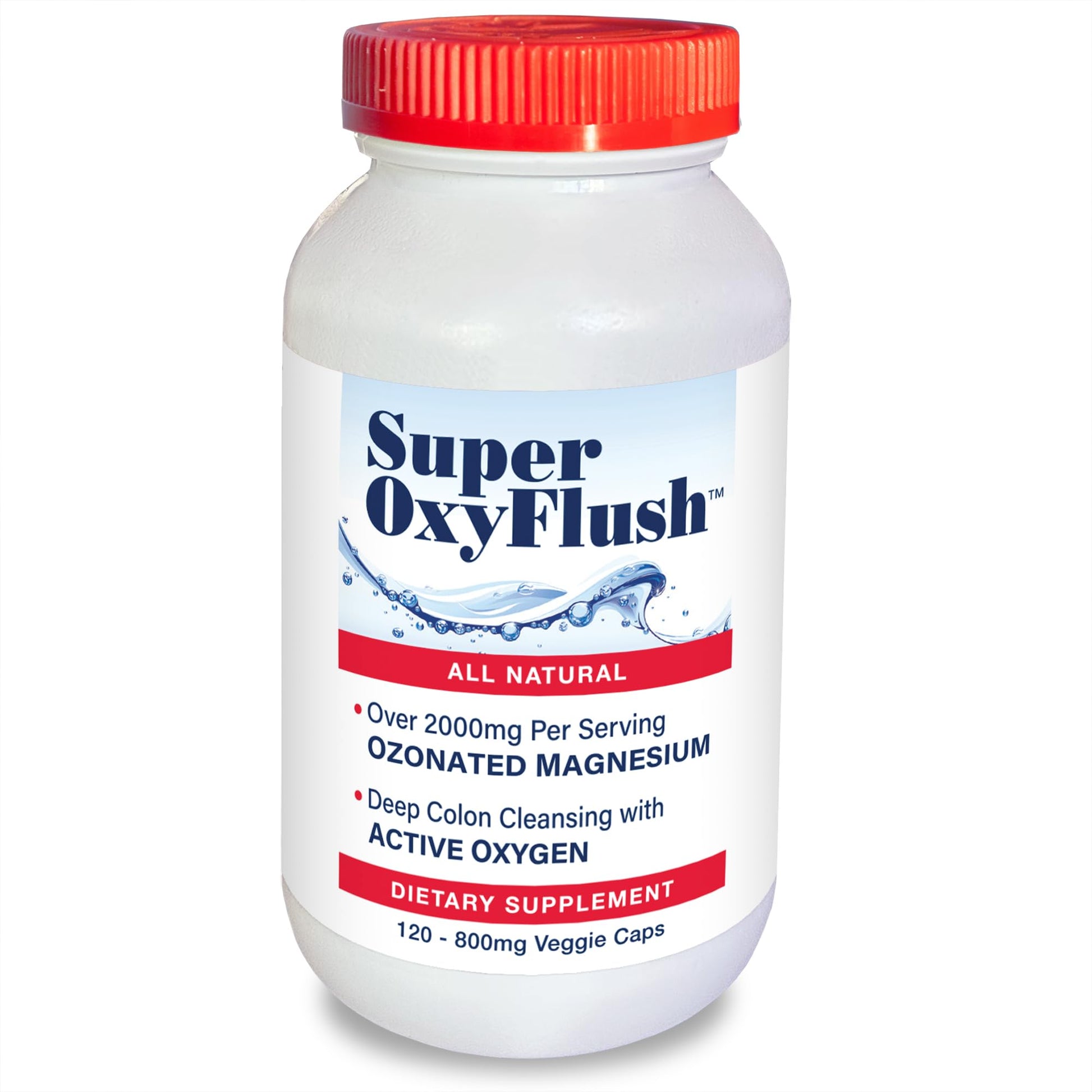 Oxygen America Super OxyFlush Capsules, 120 Count