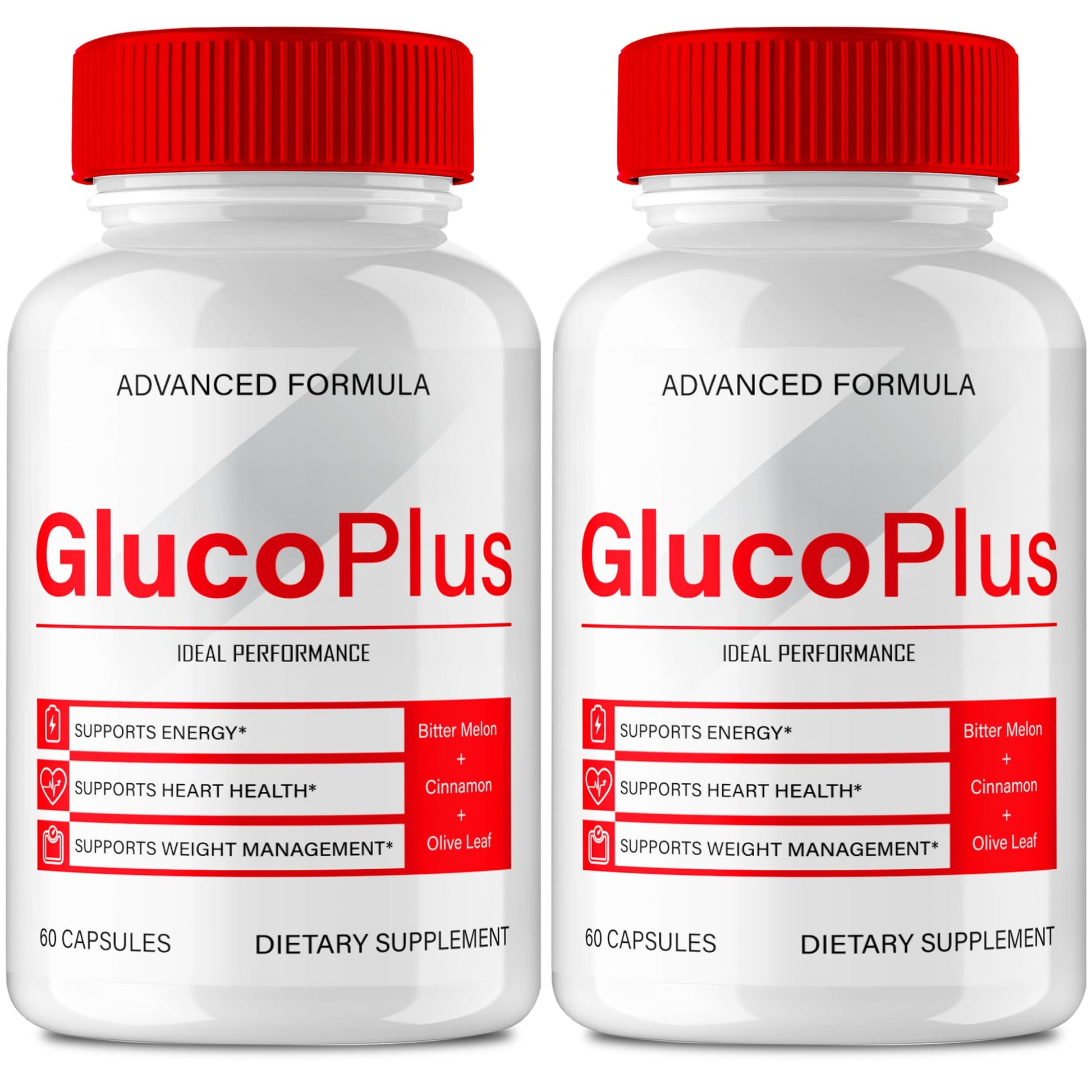 IDEAL PERFORMANCE Gluco Plus Advanced Blood Formula Capsules, 120 Count