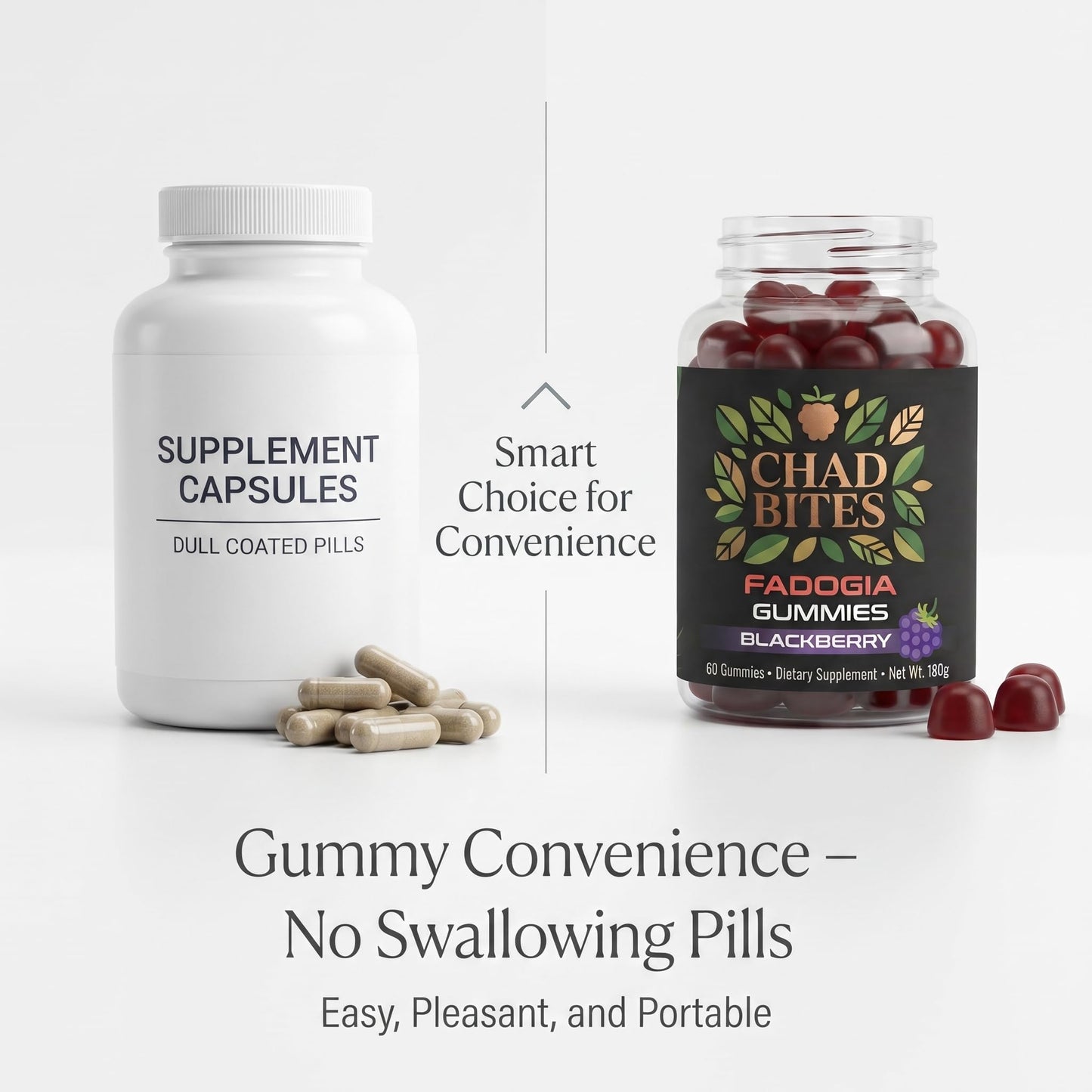 Lence Chad Bites Gummies 60 Count