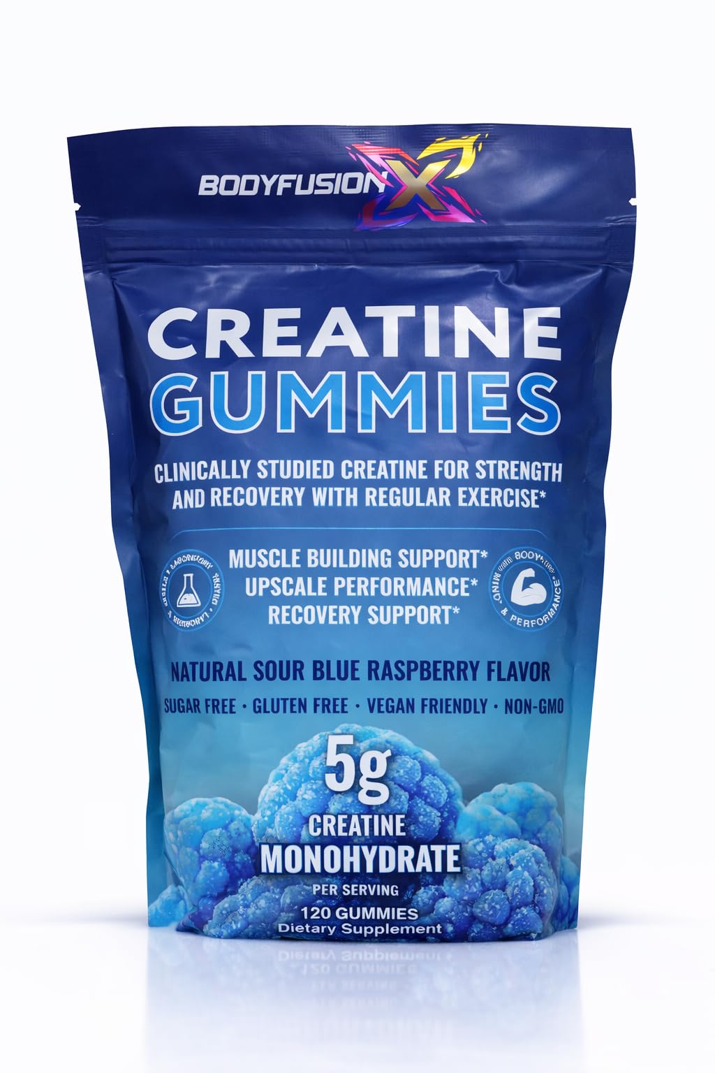 BodyFusion X Creatine Gummy 120 Gummies