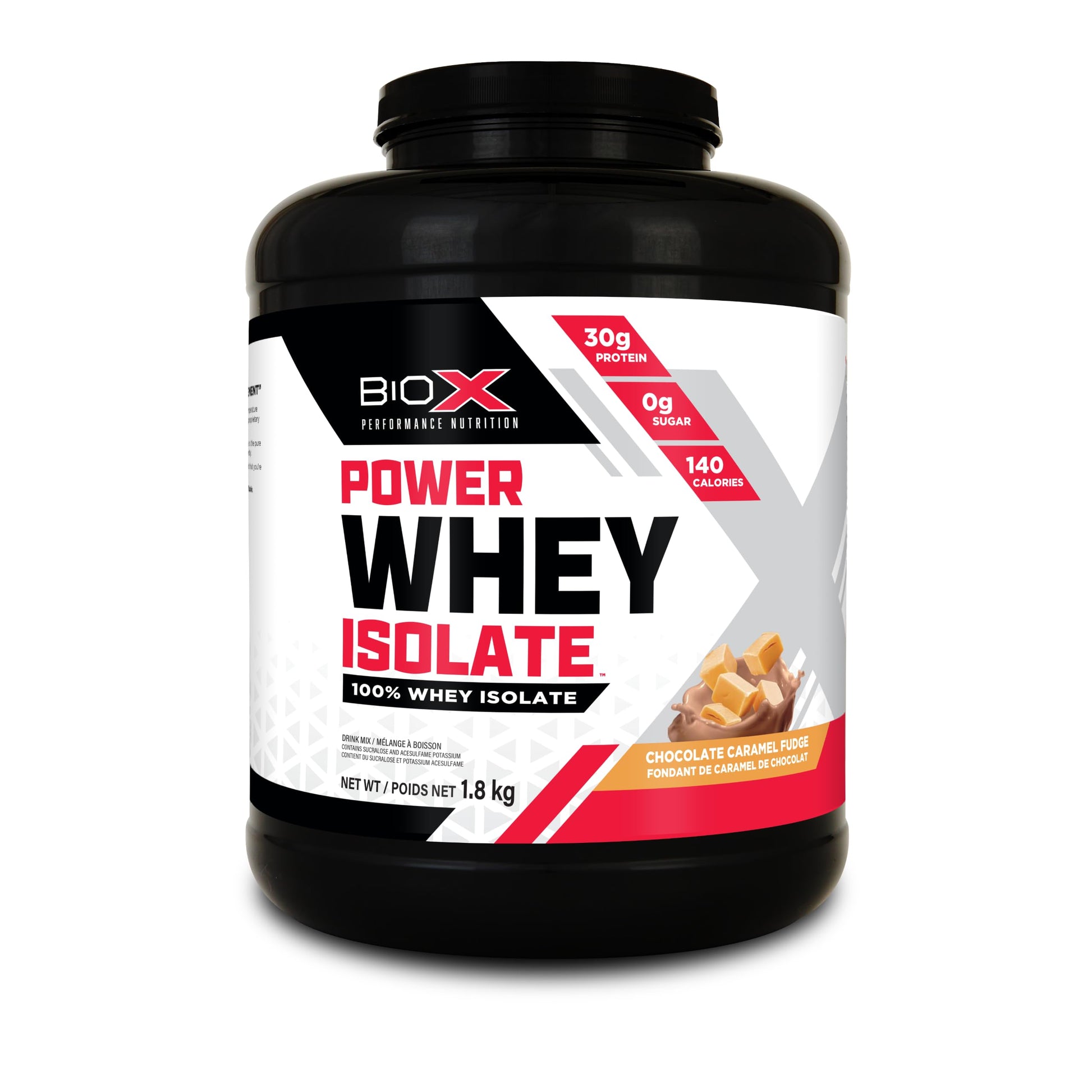 BIOX PERFORMANCE NUTRITION BioX Power Whey Isolate Protein Powder, 64 Servings