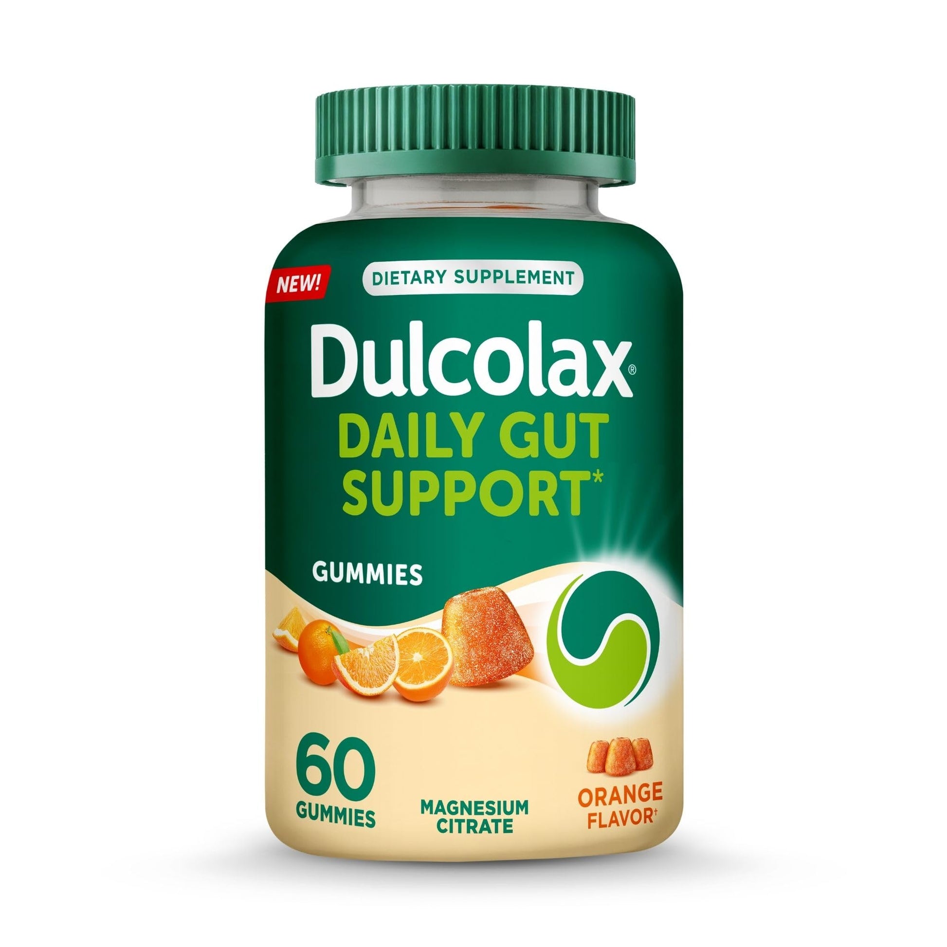 Dulcolax Daily Gut Support Magnesium Formula Gummies, 60 Count