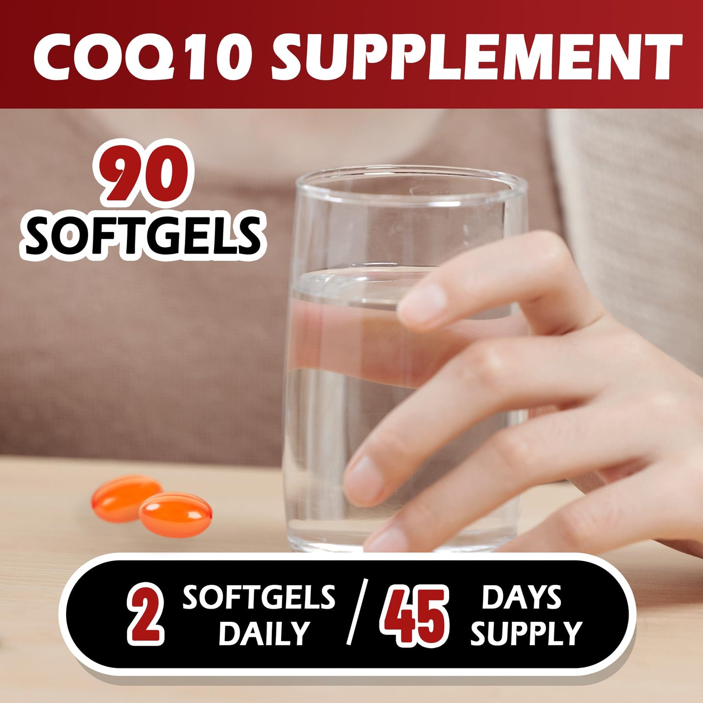 NuvitaGarden CoQ10 400mg Softgels 90