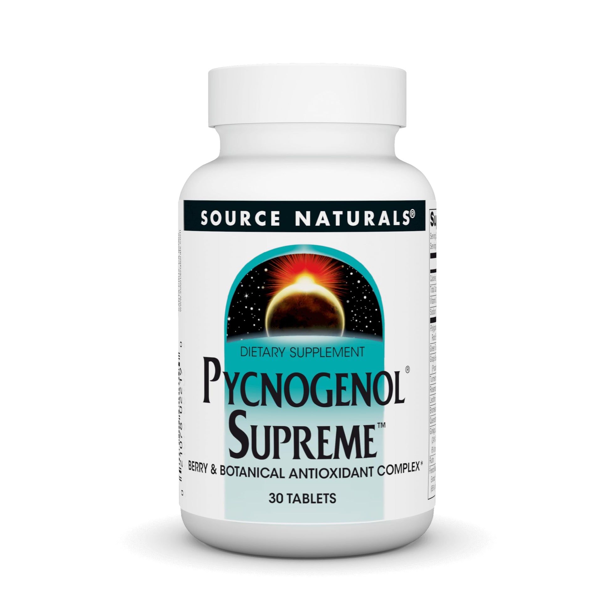 Source Naturals Pycnogenol Supreme, Berry & Botanical Antioxidant Complex*, 30 Tablets
