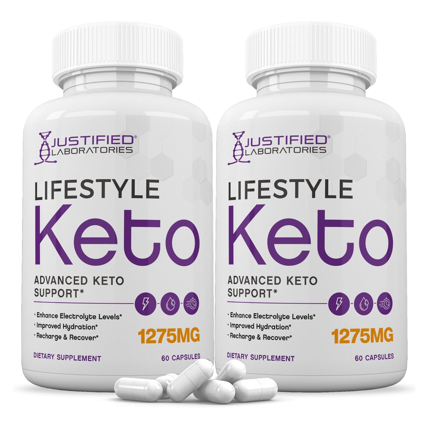 Justified Laboratories Lifestyle Keto Capsules 60