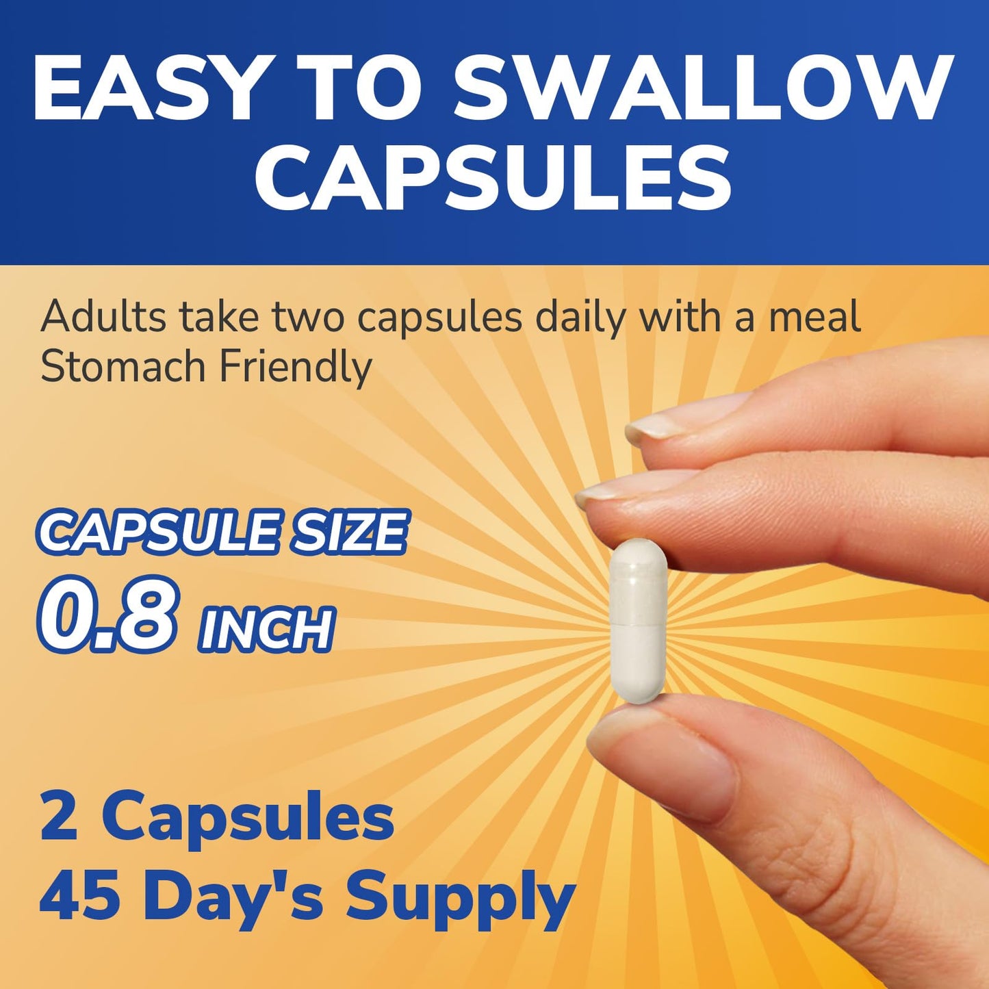 Vitalibre D3 K2 + Magnesium Glycinate Supplement Capsule 90 Count