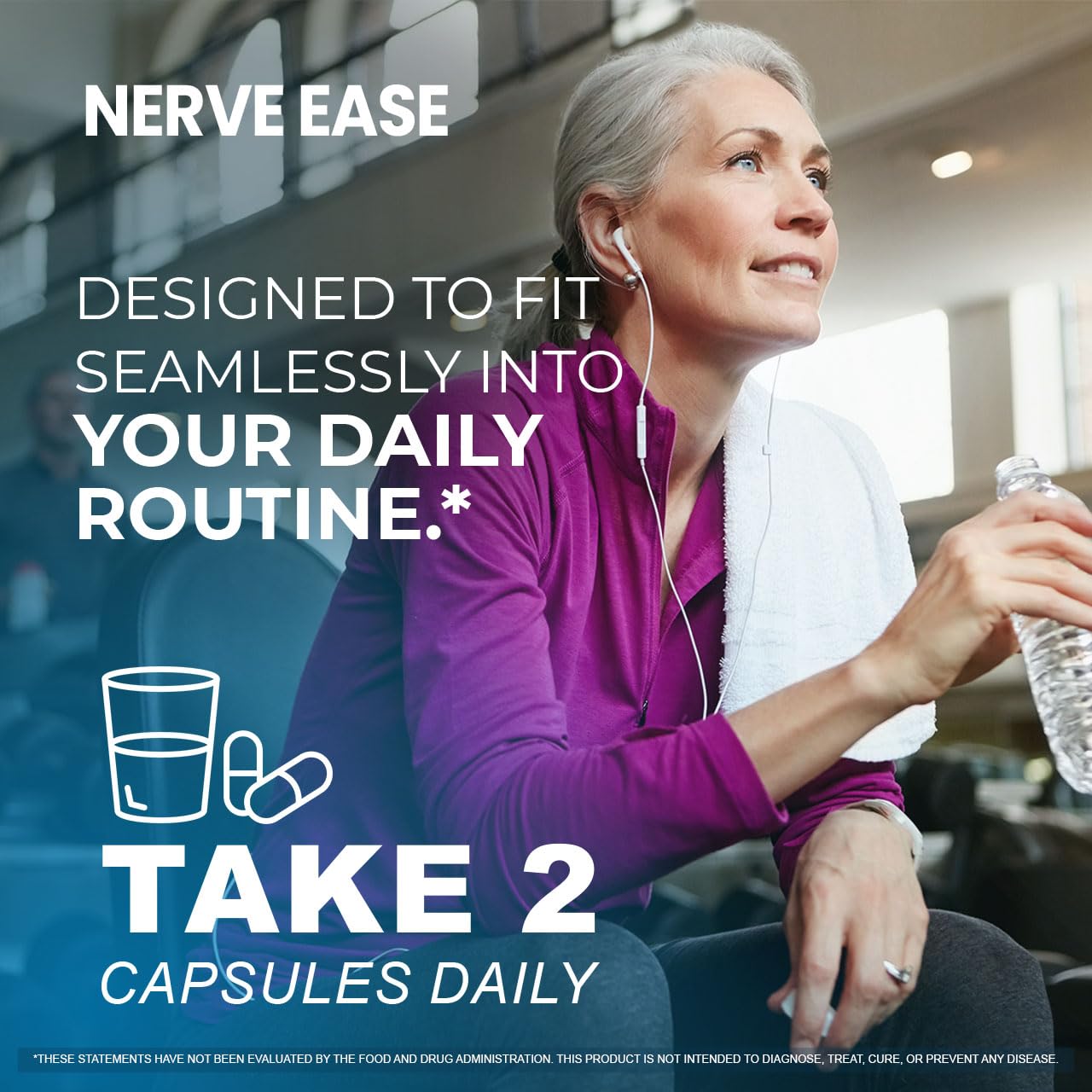 OVICIA Nerve Ease Capsules, 180 Count