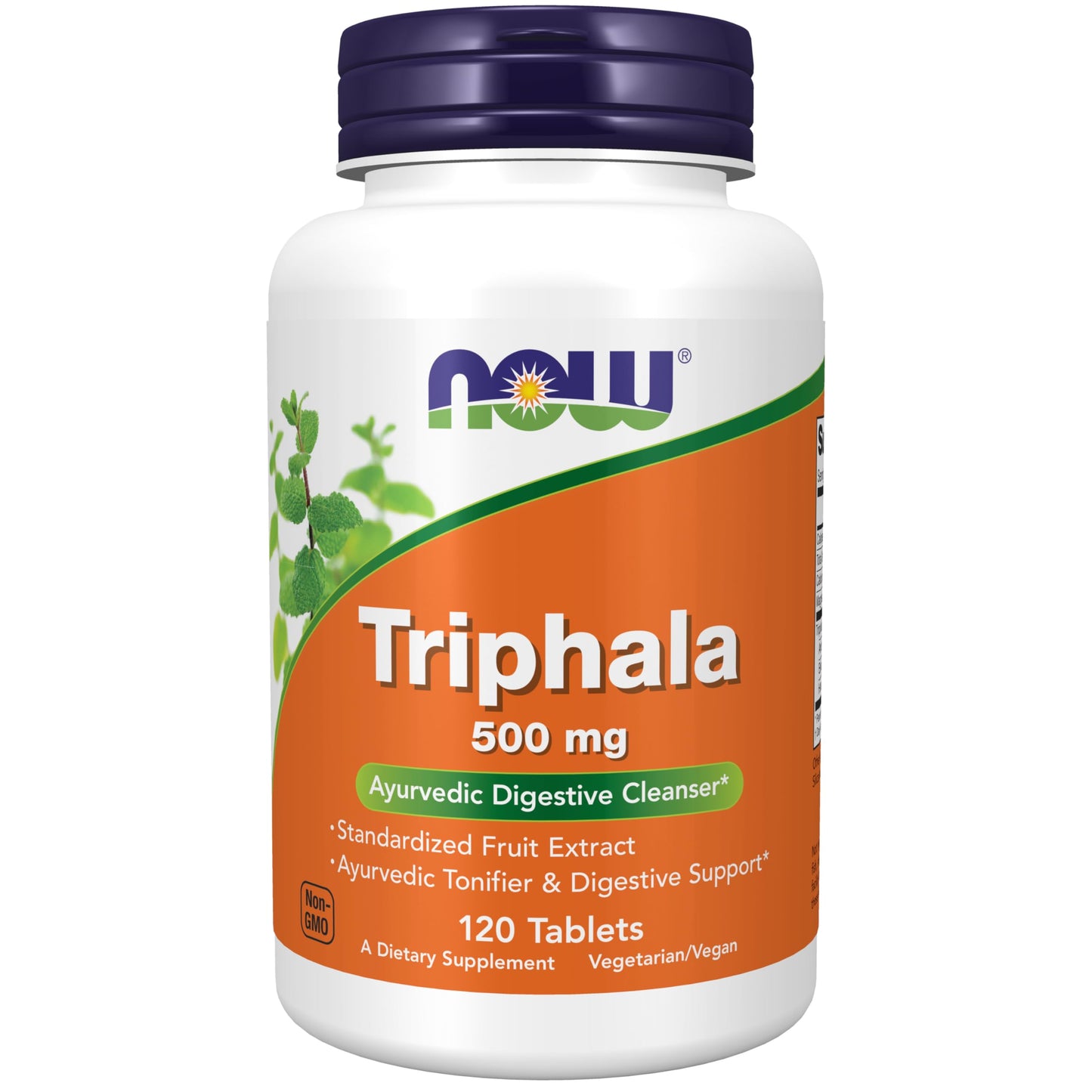 NOW Foods Triphala 500 mg, 120 Tablets