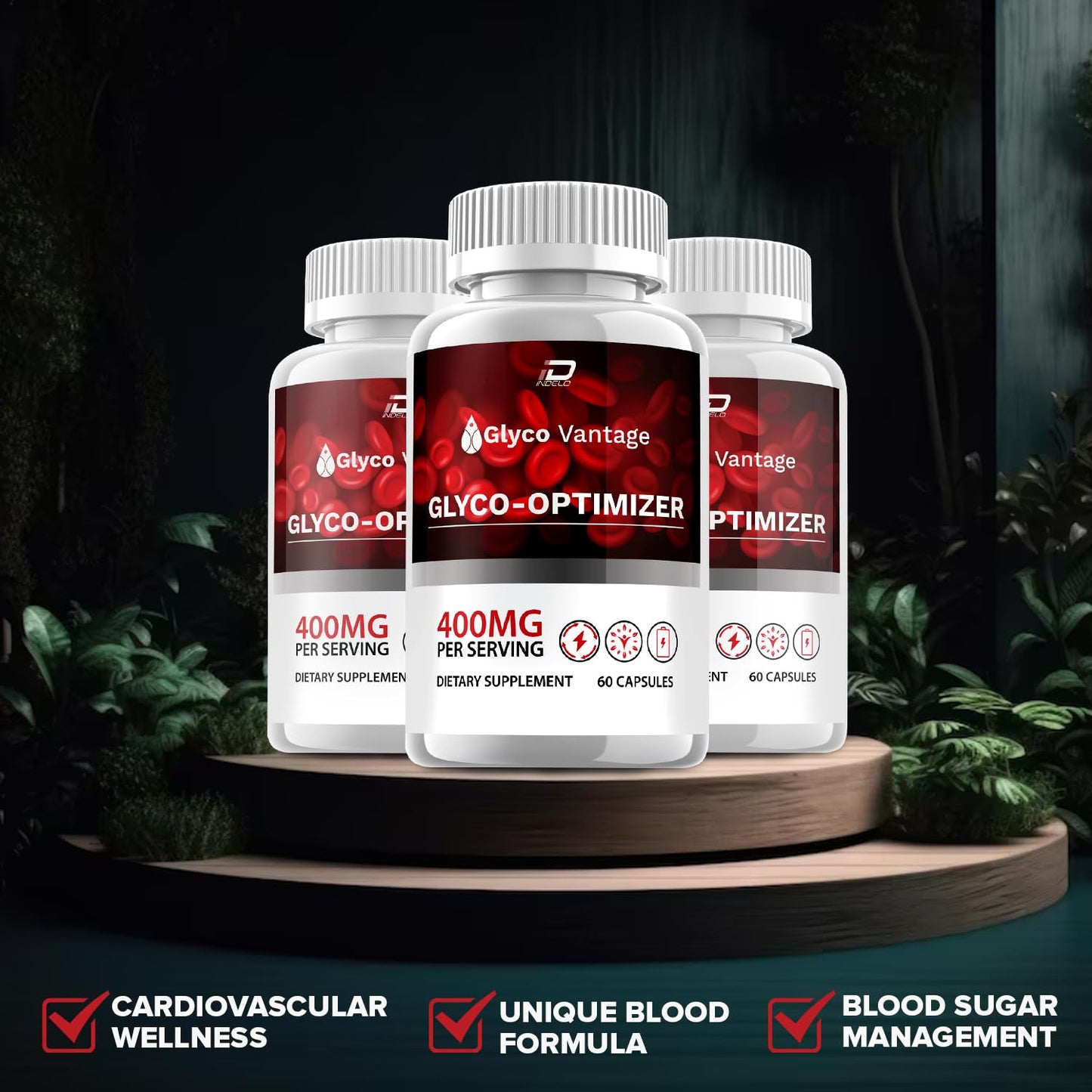 Indelo GlycoVantage Capsules 120 Capsules