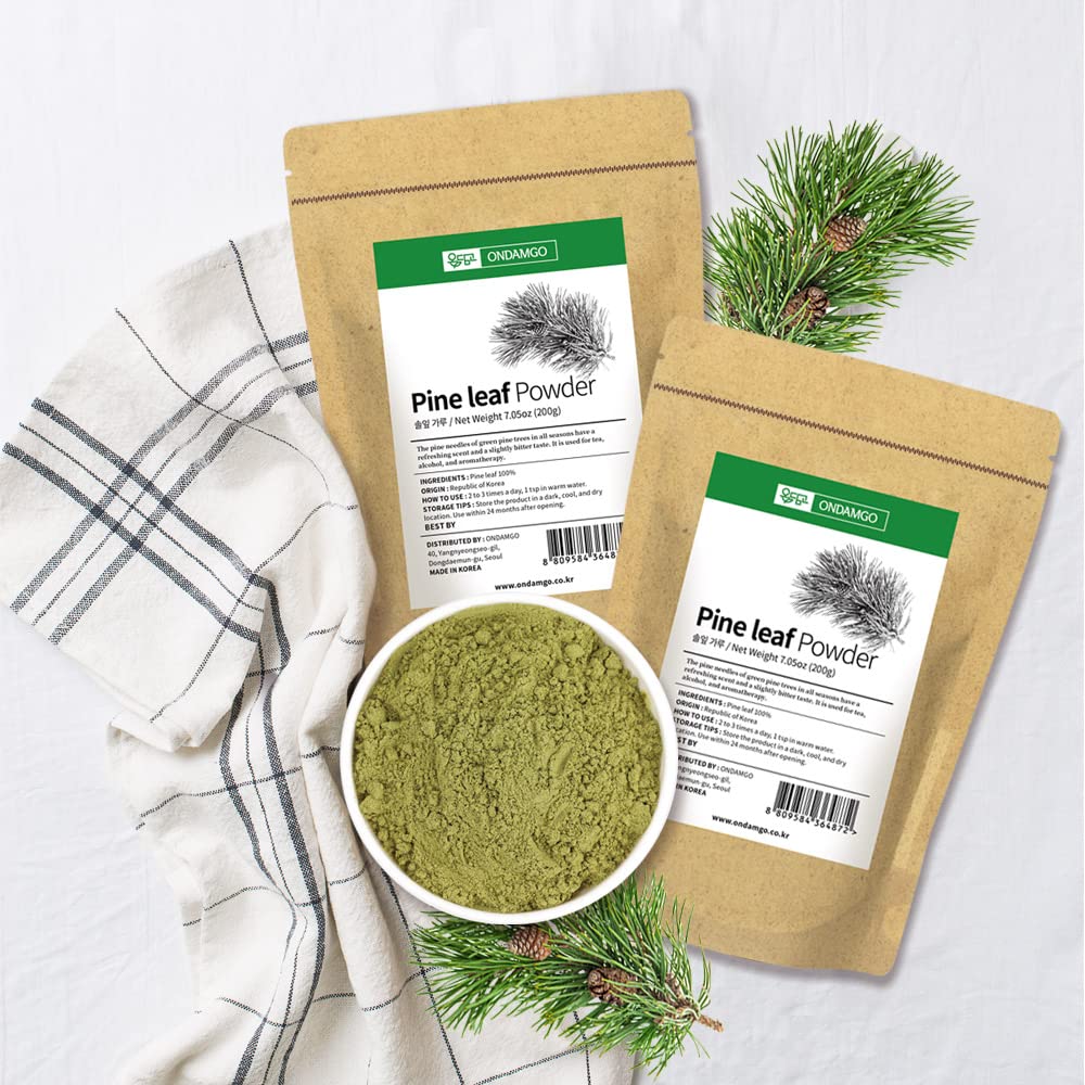 ONDAMGO Natural Pine Needles Tea Powder 7.05 oz
