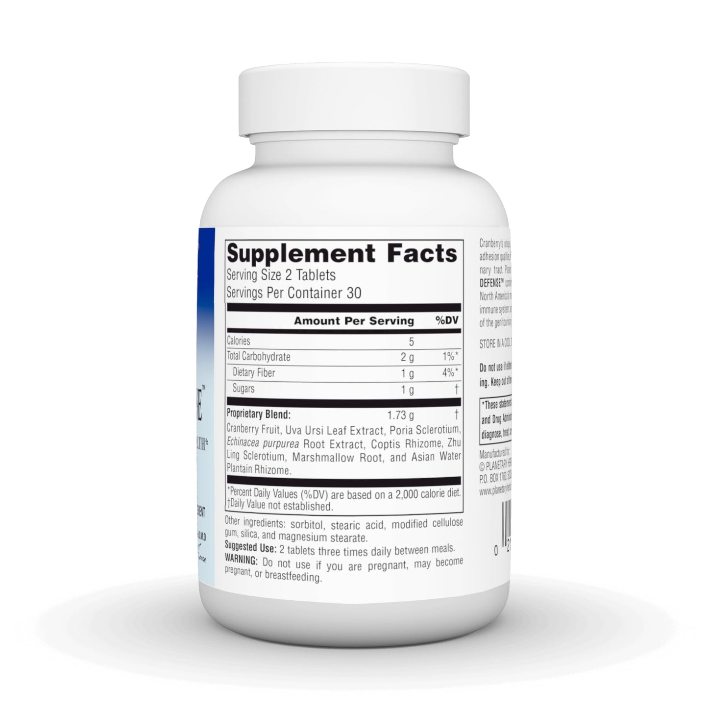 Planetary Herbals Cranberry Bladder Defense 60 Tablets