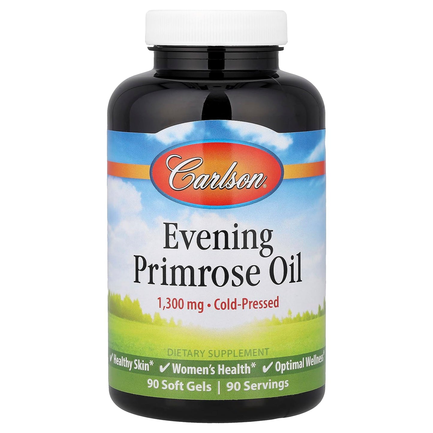 Carlson Golden Primrose Evening Primrose Oil Softgels 90