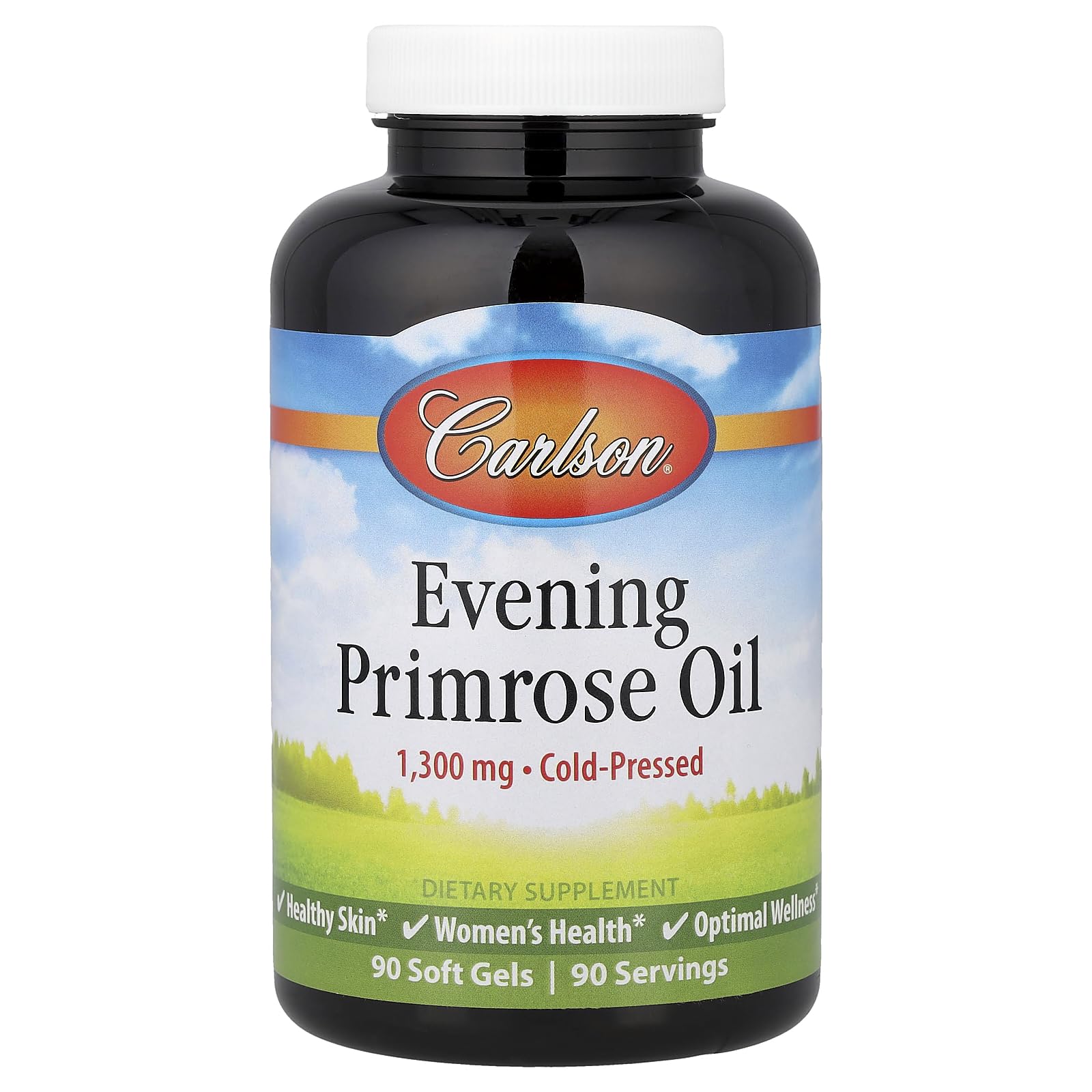 Carlson Golden Primrose Evening Primrose Oil Softgels 90