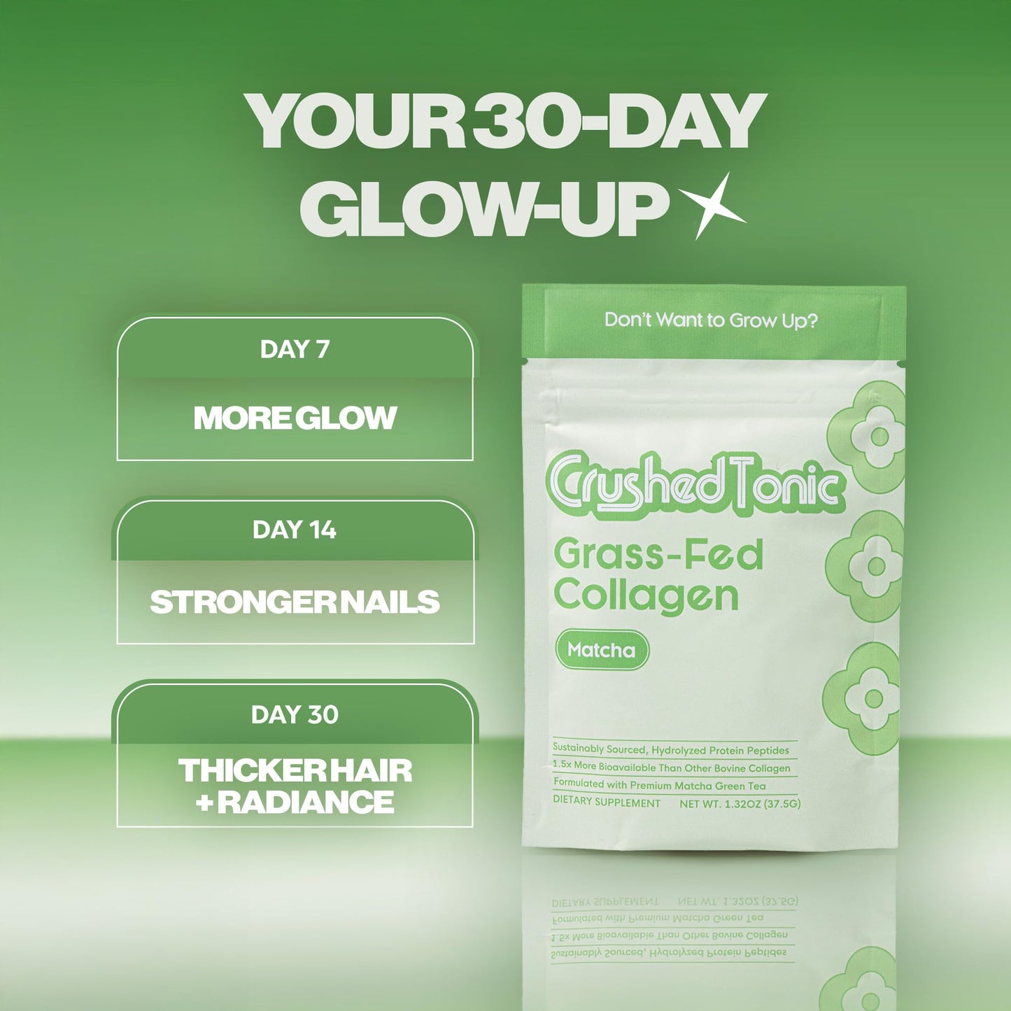 Crushed Tonic Korean Beauty Collagen Powder 1.76 oz