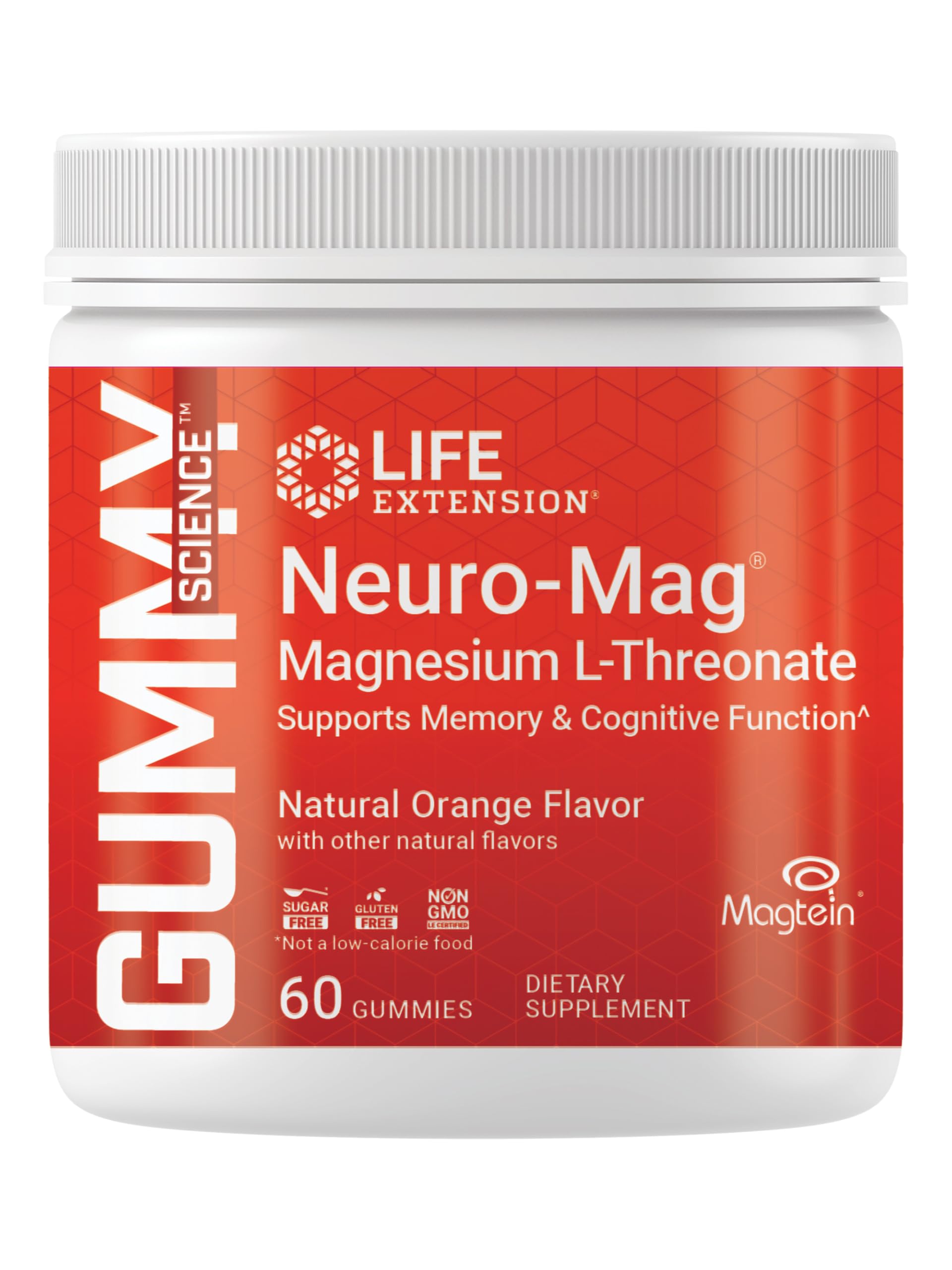 Life Extension Neuro-Mag Magnesium L-Threonate Gummy 60 Gummies